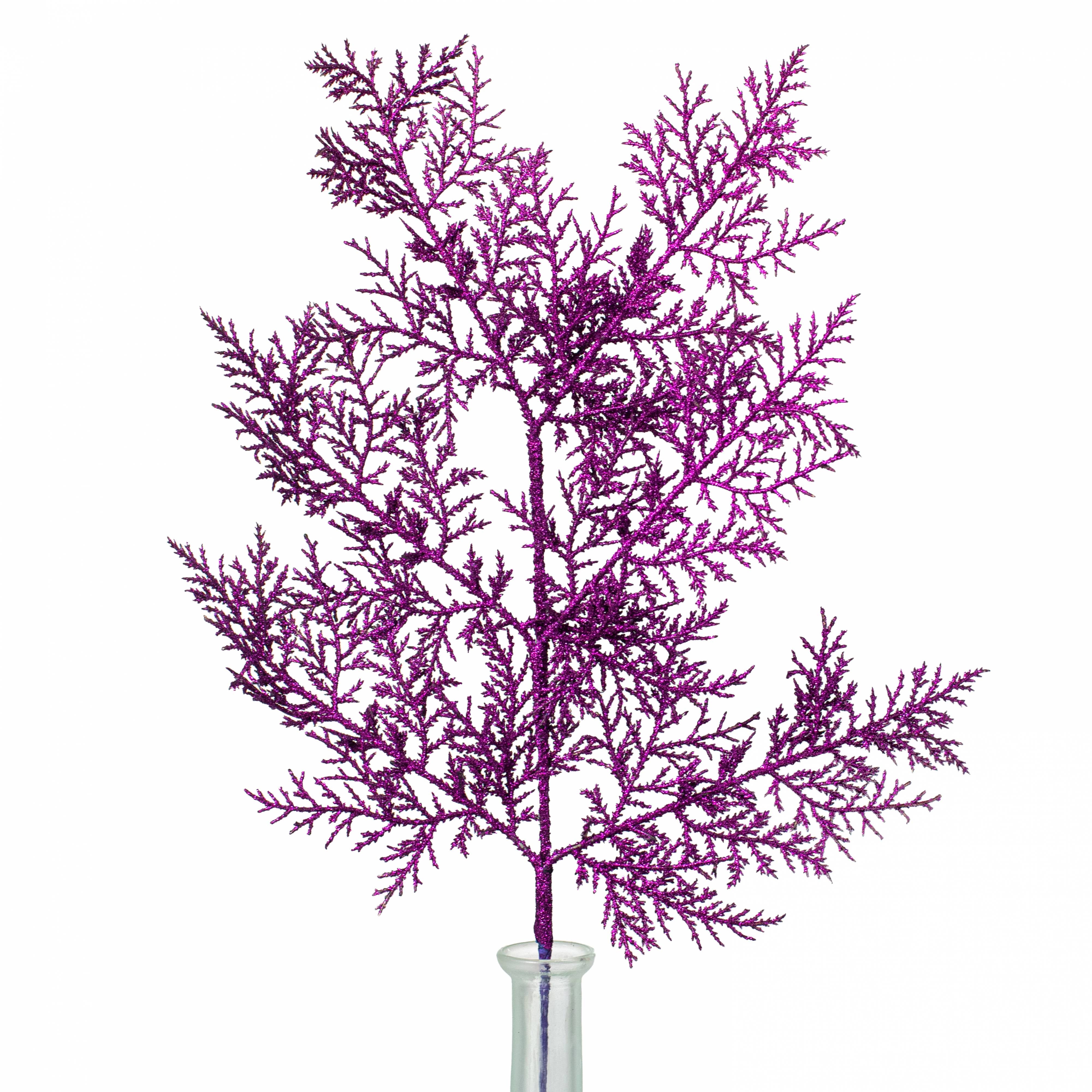 19" Incense Cedar Glitter Spray: Purple Item Number: 262333