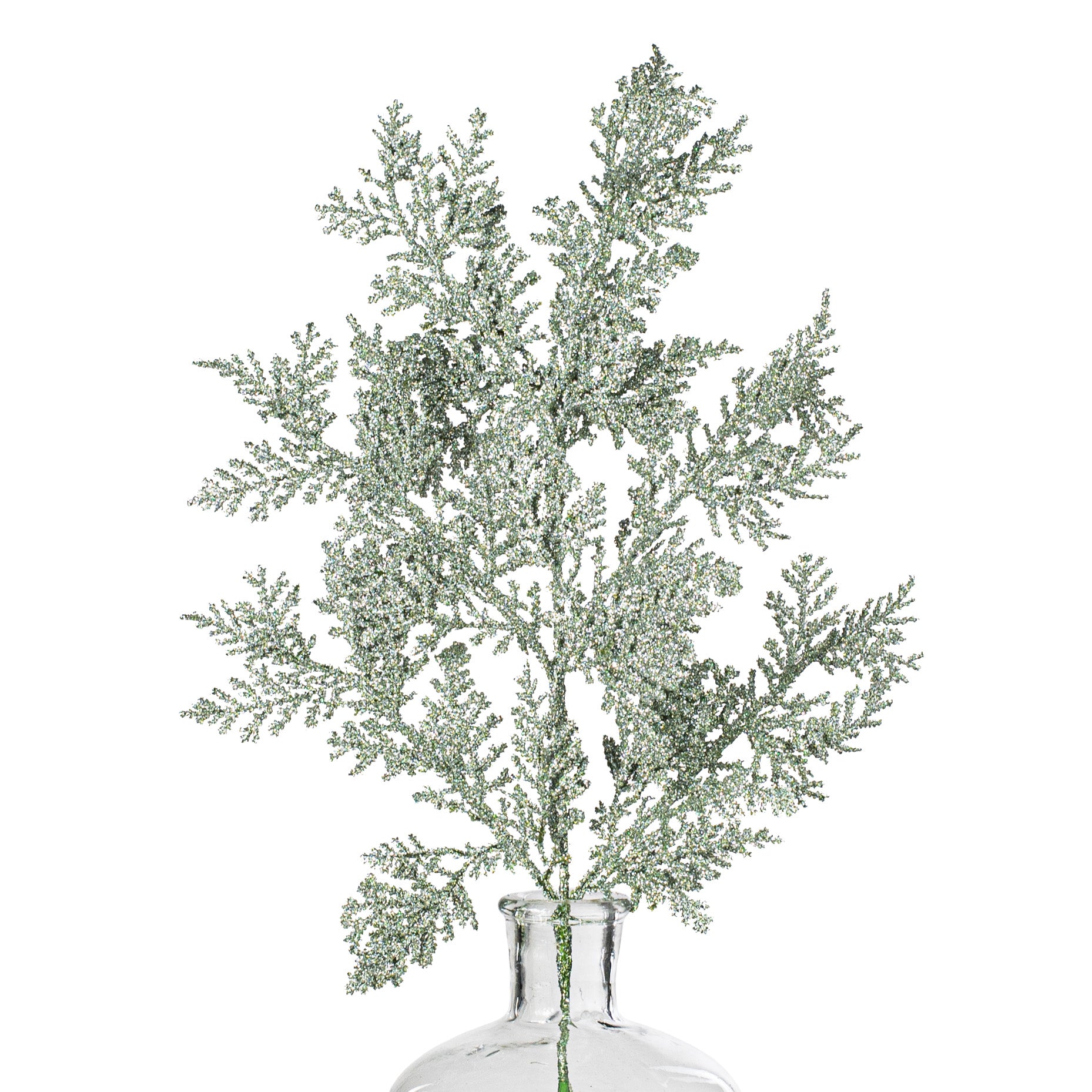 19" Incense Cedar Glitter Spray: Sage Green Item Number: 262340