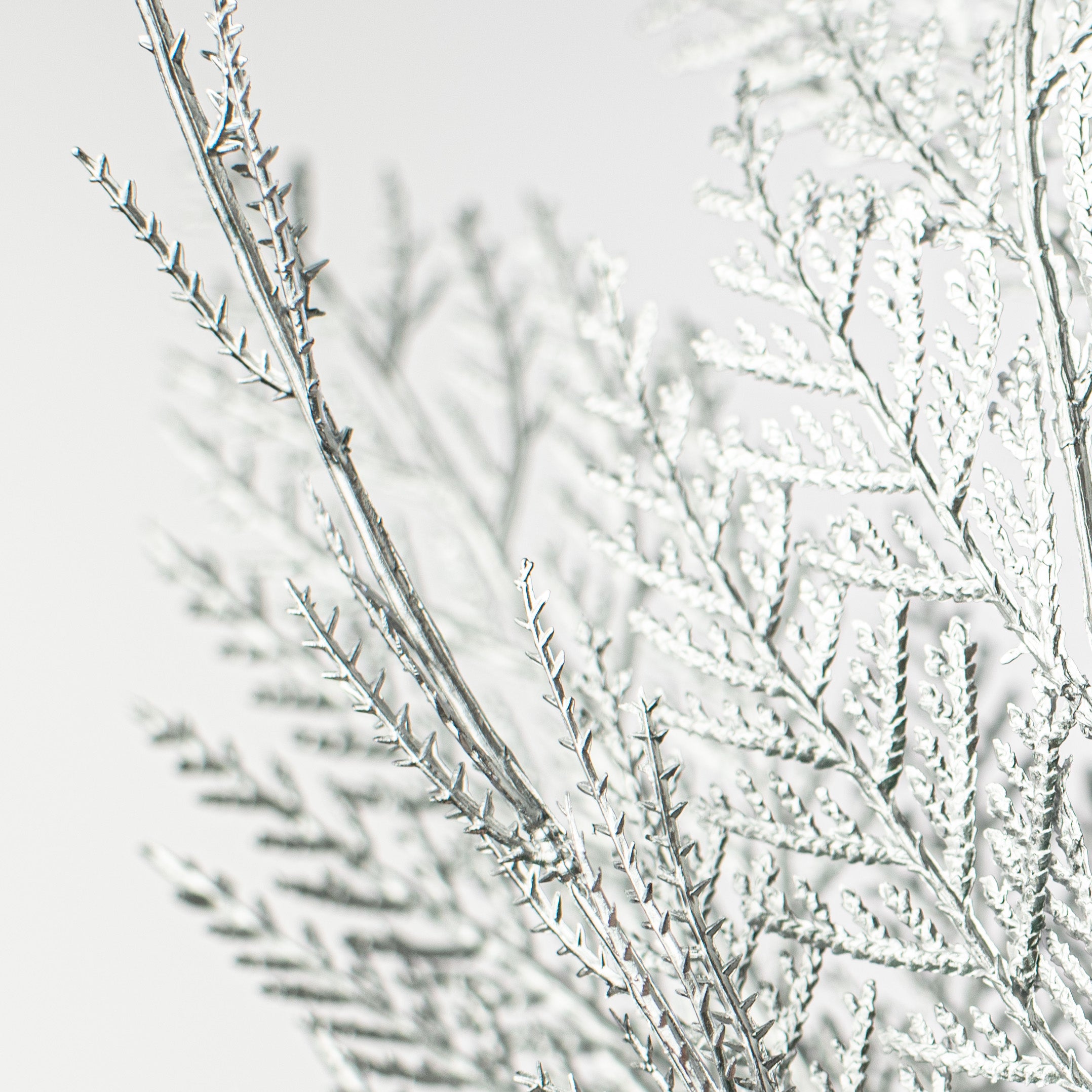 24" Incense Cedar Spray: Silver detail photo 4