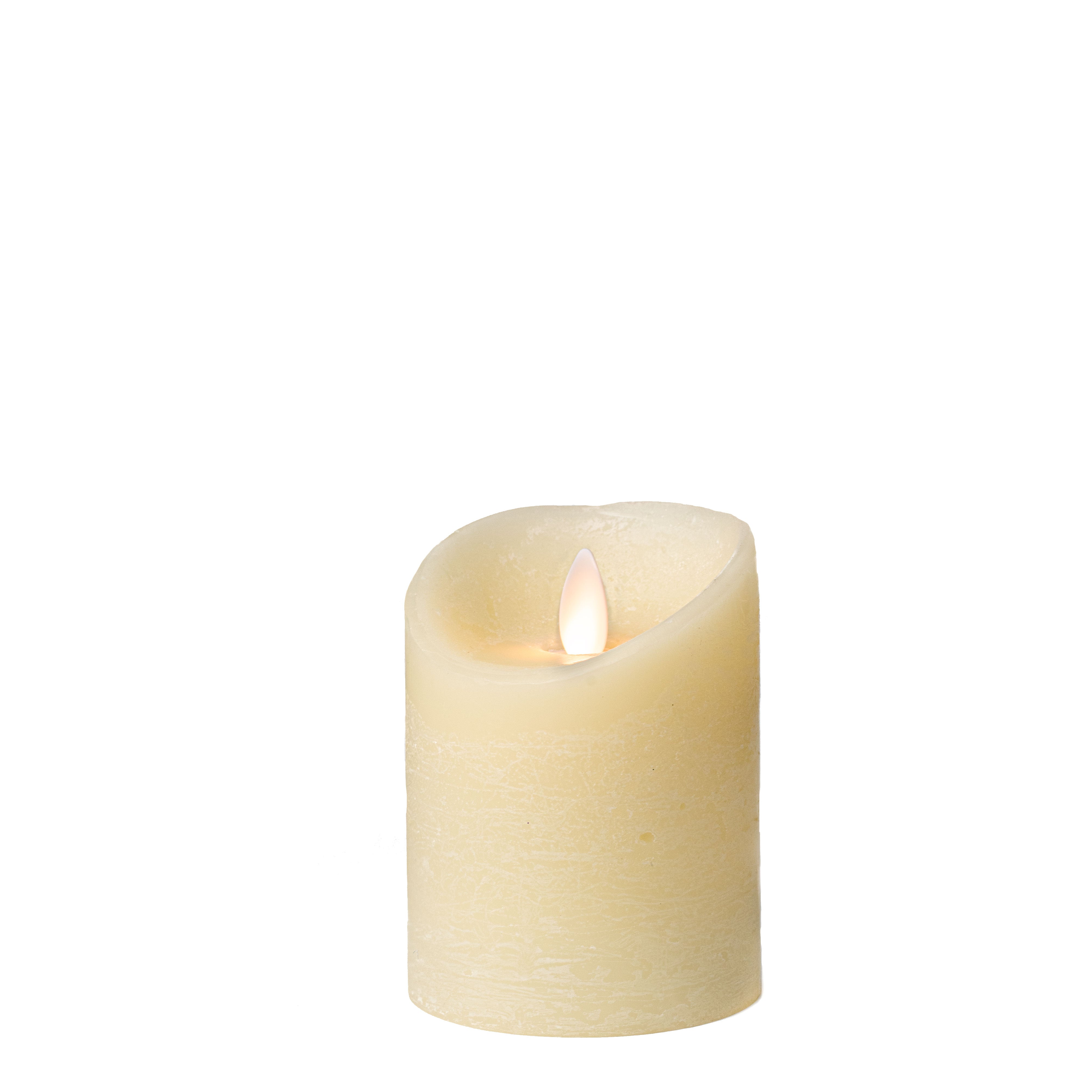 4" x 3" Ivory Flameless Candle Item Number: LL599030