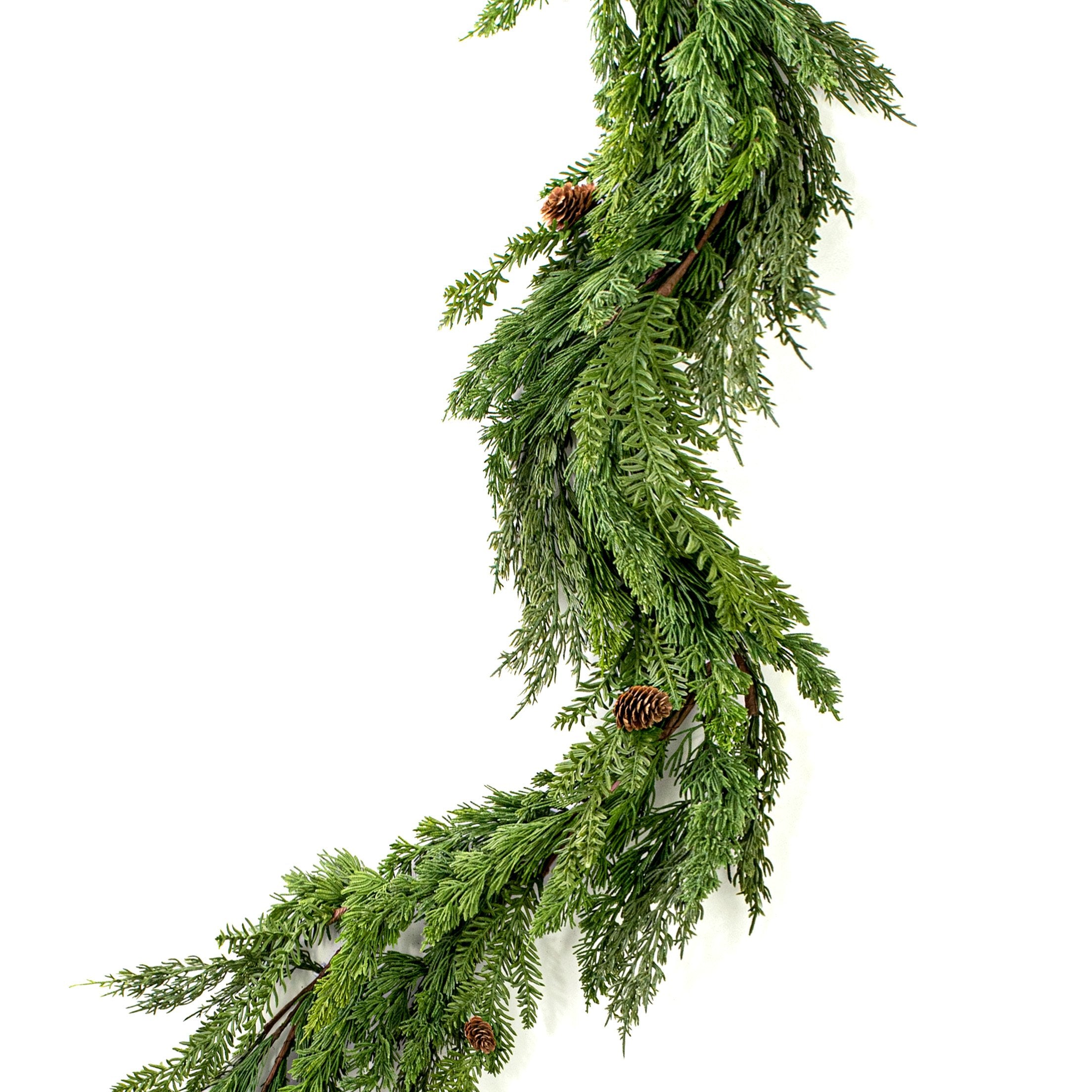 6' Juniper Arborvitae Fir Garland Item Number: XX8027