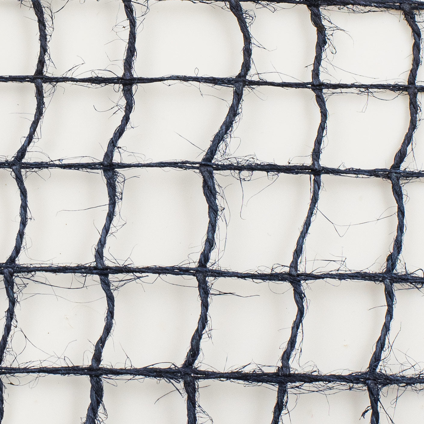 10" Jute Check Weave Mesh: Navy Blue (10 Yards) detail photo 3