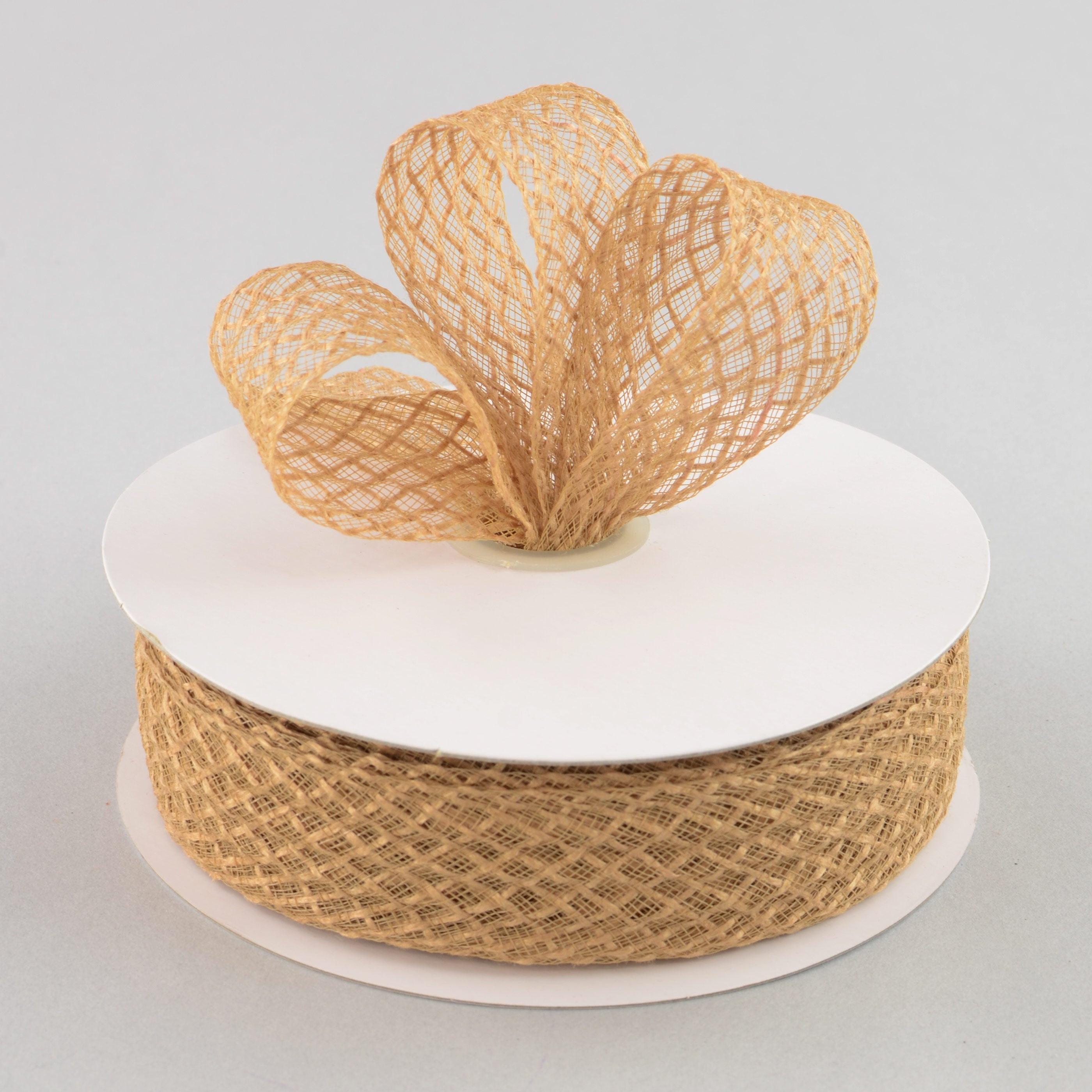 1.5" Jute Deco Flex Ribbon: Natural (20 Yards) Lifestyle Photo