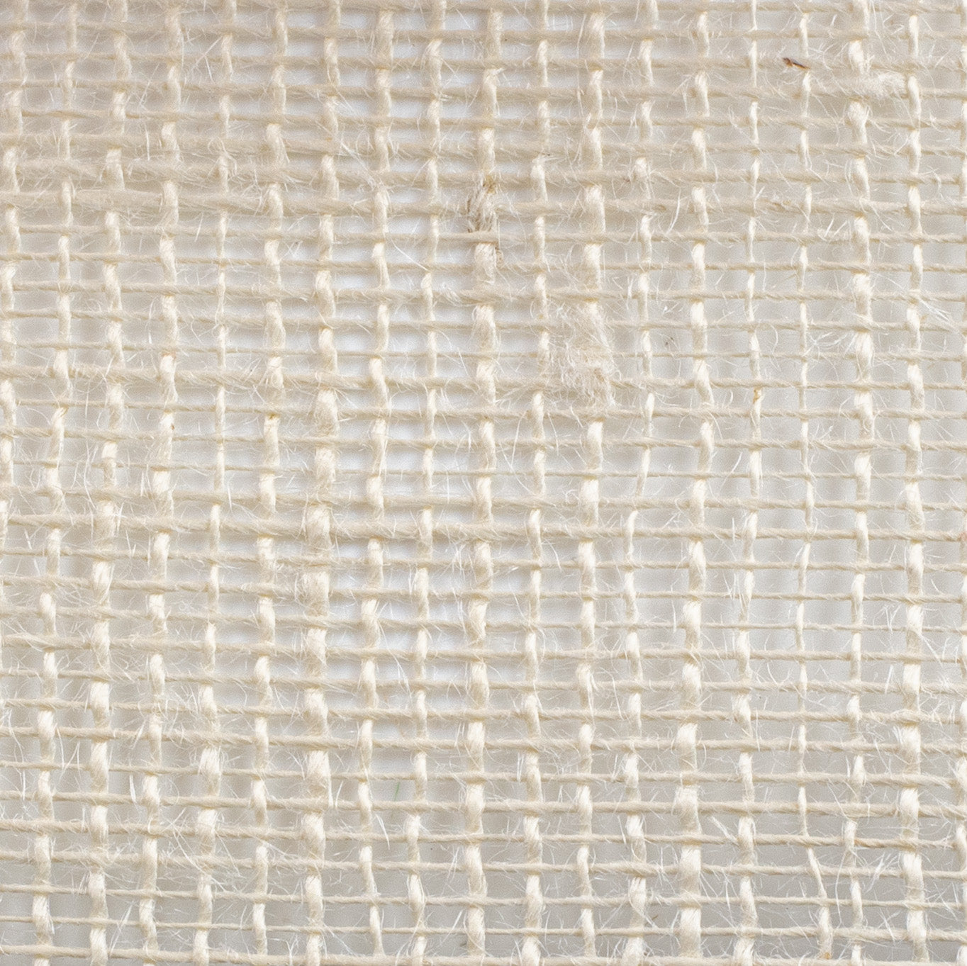 10" Jute Net Burlap Ribbon: Off White (10 Yards) detail photo 3