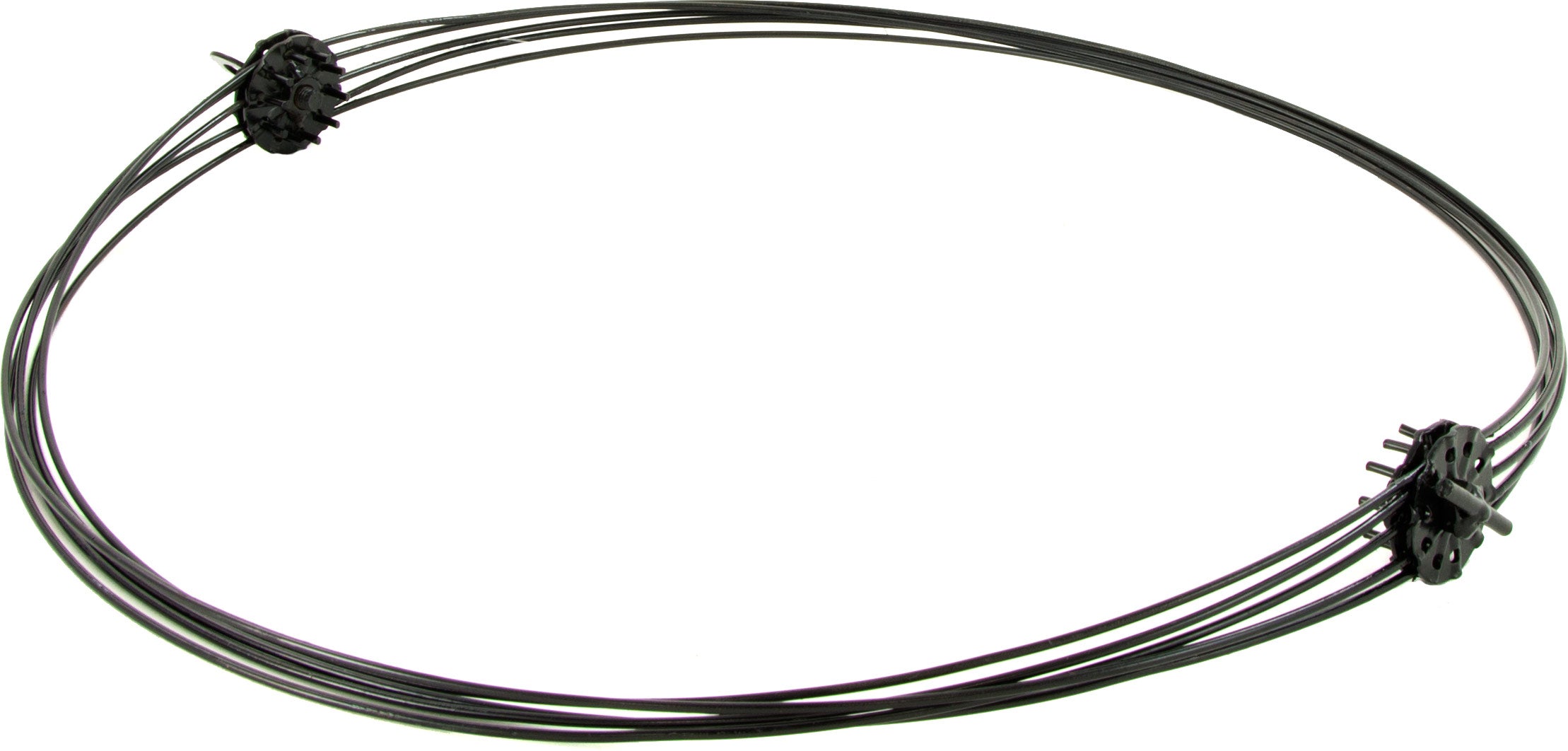 18" KD Wire Folding Ball: Black detail photo 3