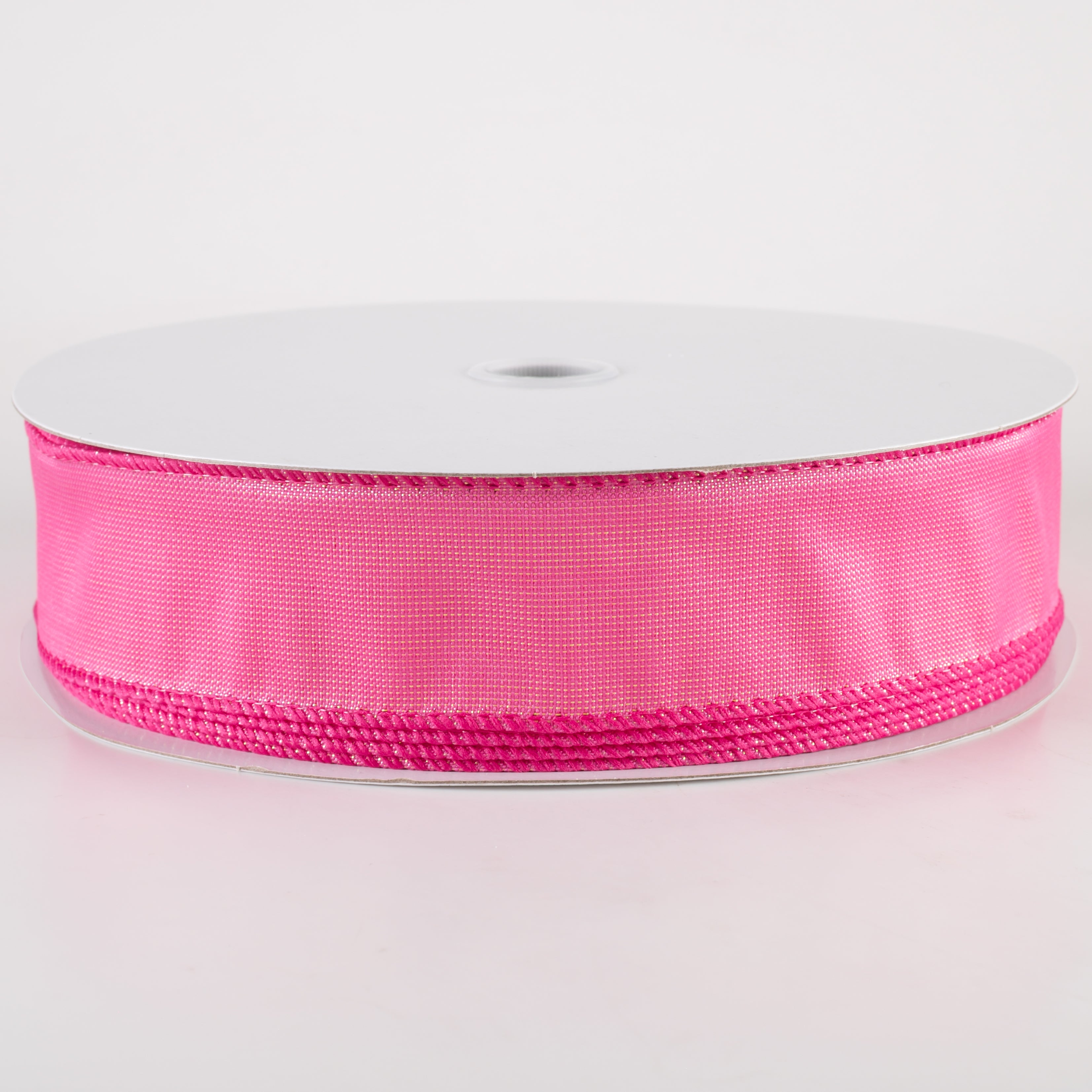 1.5" Lala Iridescent Solid Ribbon: Fuchsia Pink (50 Yards)