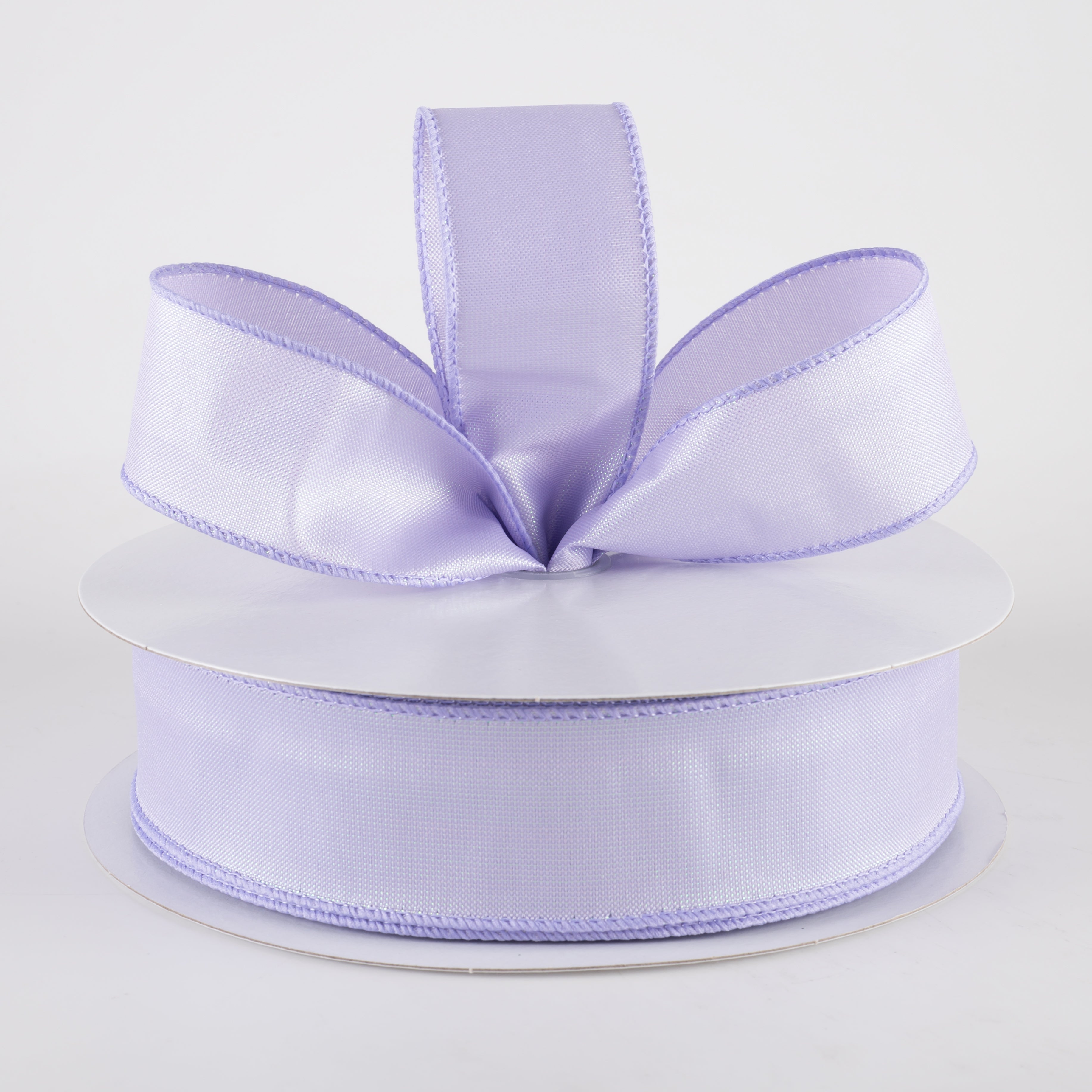 1.5" Lala Iridescent Solid Ribbon: Lavender (50 Yards) detail photo 3