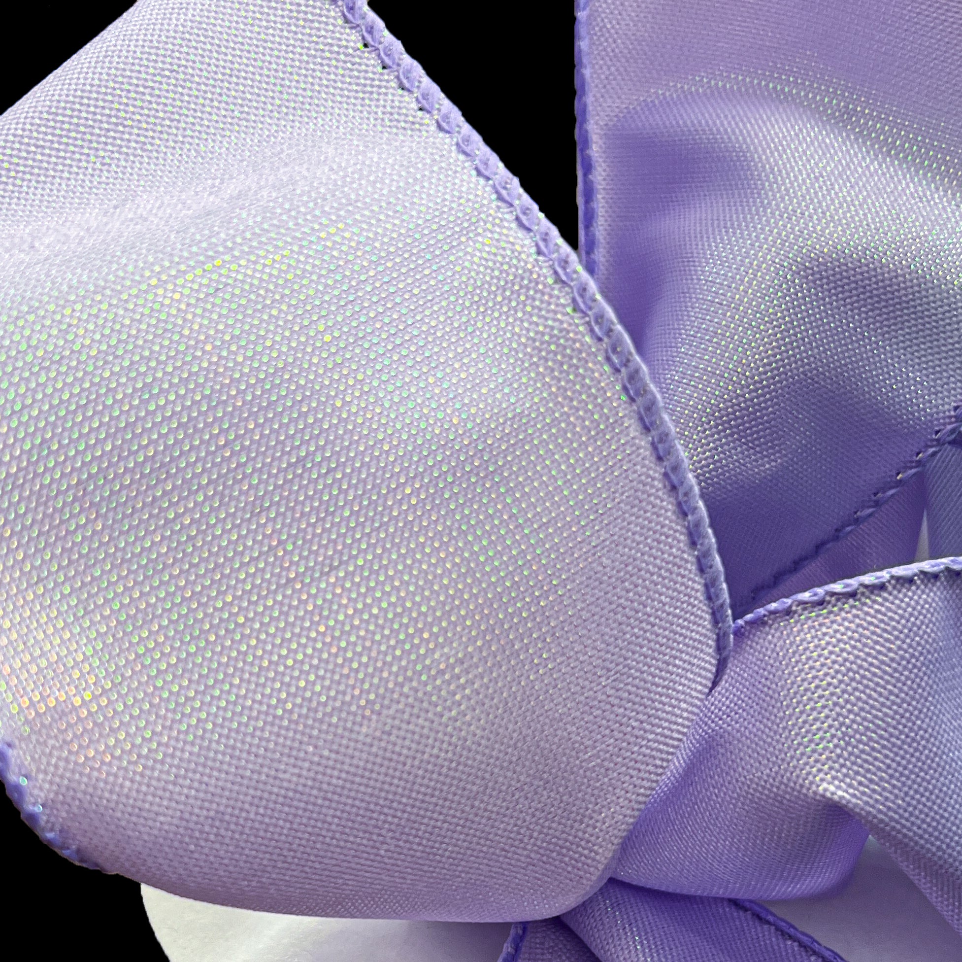 1.5" Lala Iridescent Solid Ribbon: Lavender (10 Yards) Lifestyle Photo
