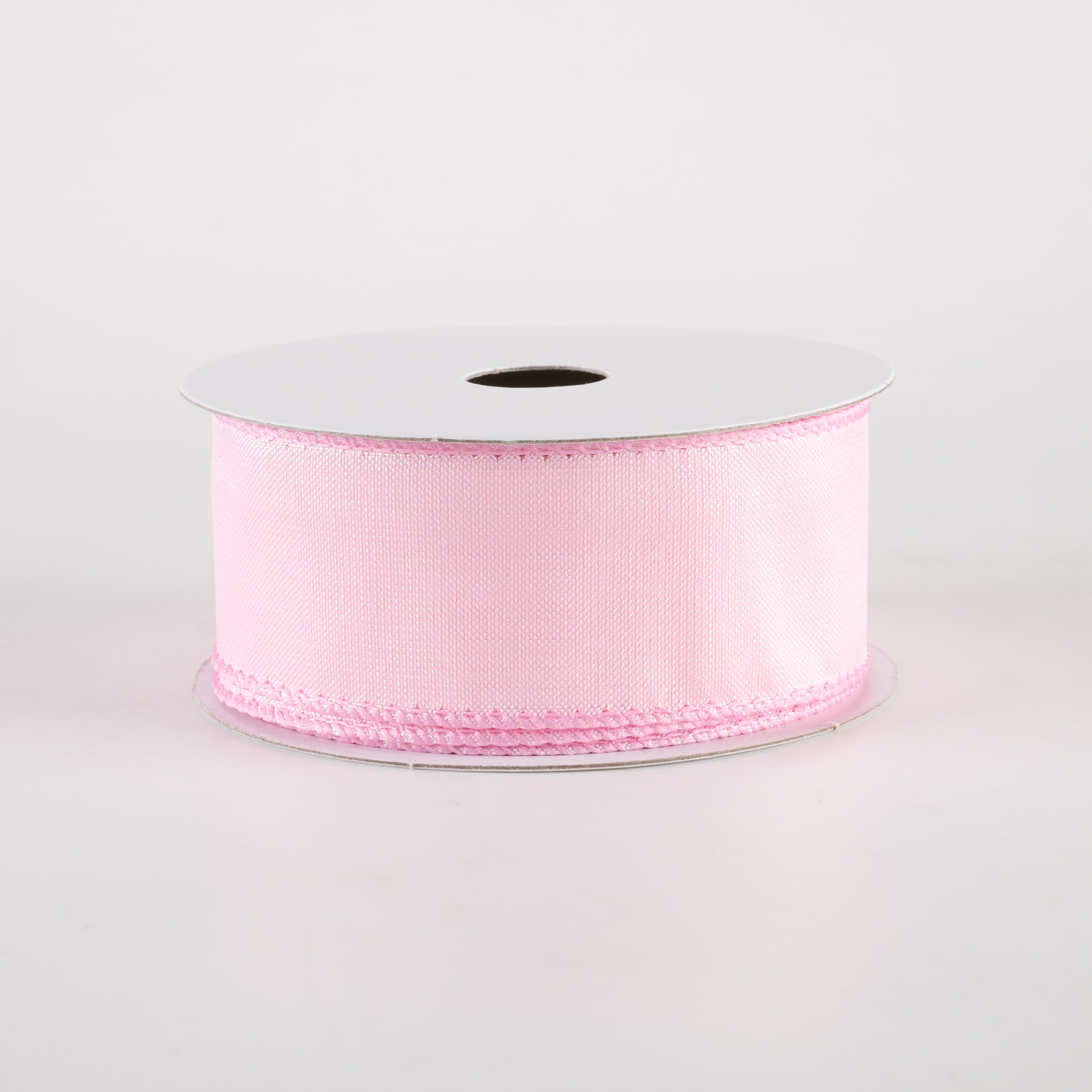 1.5" Lala Iridescent Solid Ribbon: Light Pink (10 Yards)