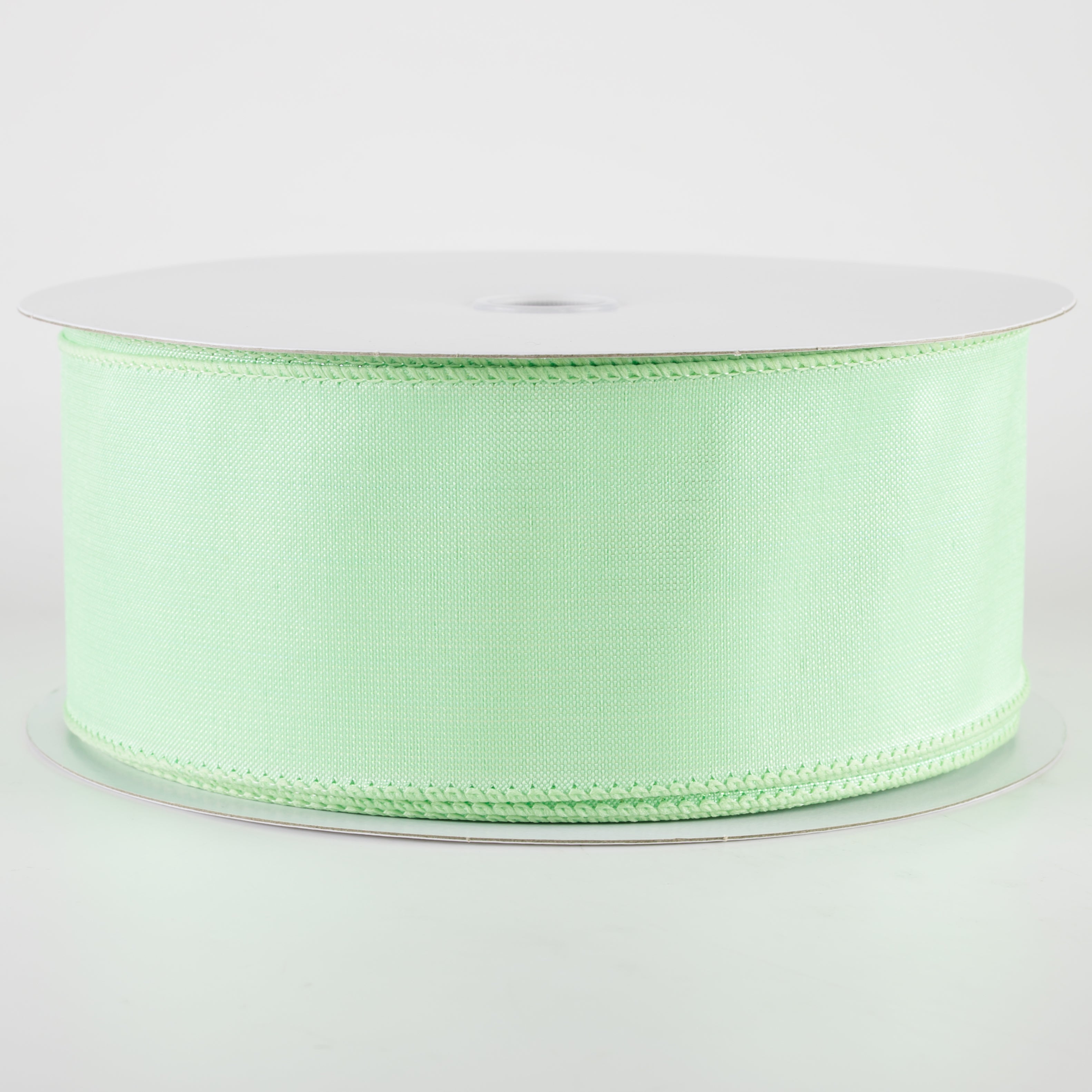 2.5" Lala Iridescent Solid Ribbon: Mint Green (50 Yards) Item Number: 841-40-454
