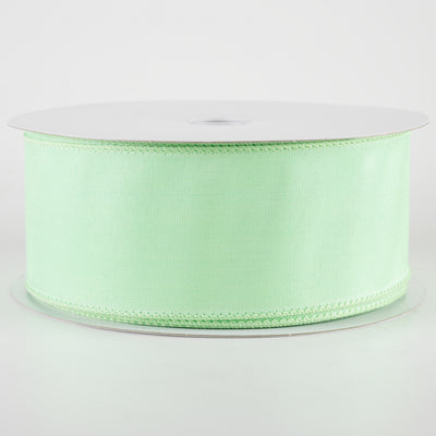 2.5" Lala Iridescent Solid Ribbon: Mint Green (50 Yards) Item Number: 841-40-454
