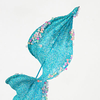 29" Sea Grass Spray: Blue