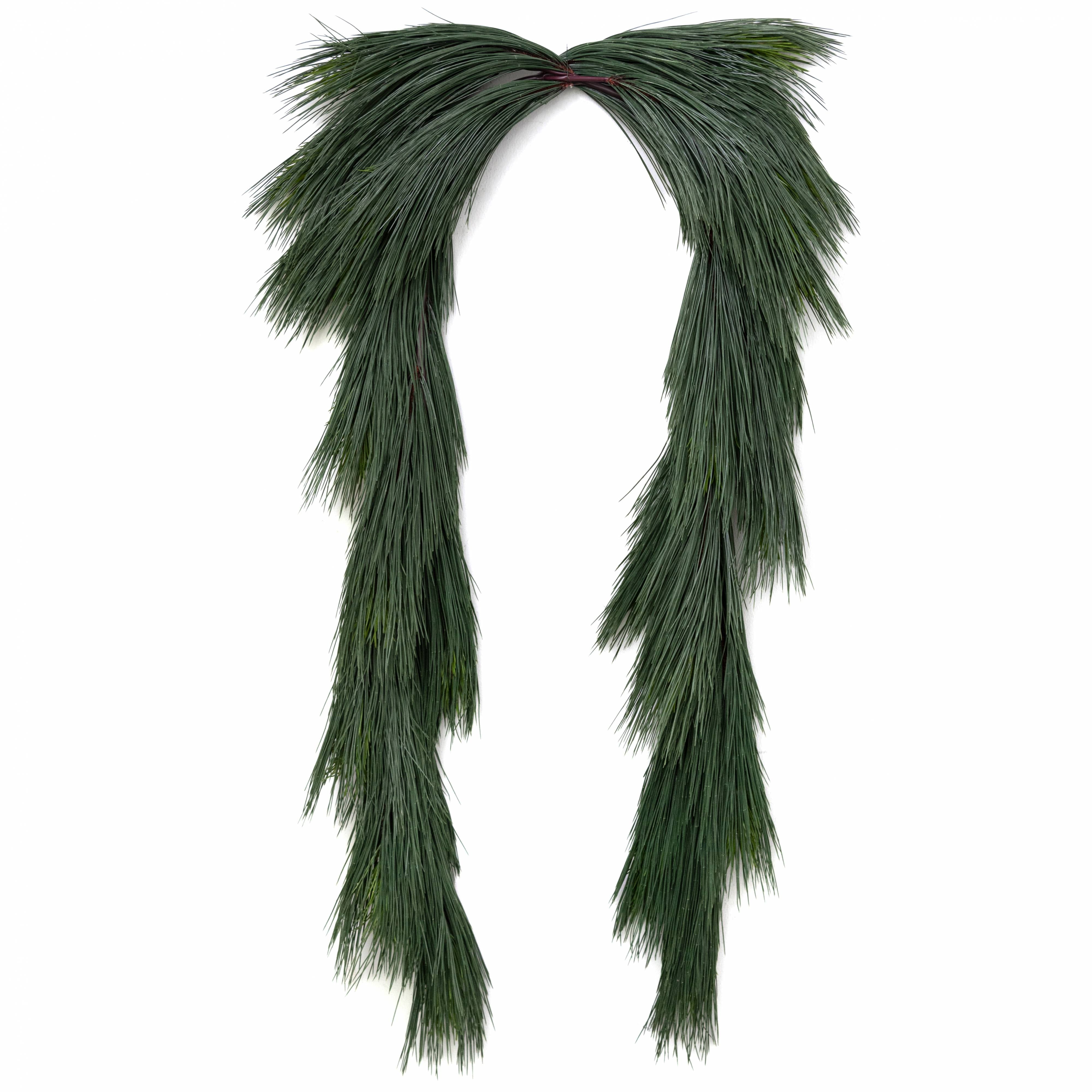 8' Long Needle Pine Mantel Swag Garland Item Number: YGE706-GR