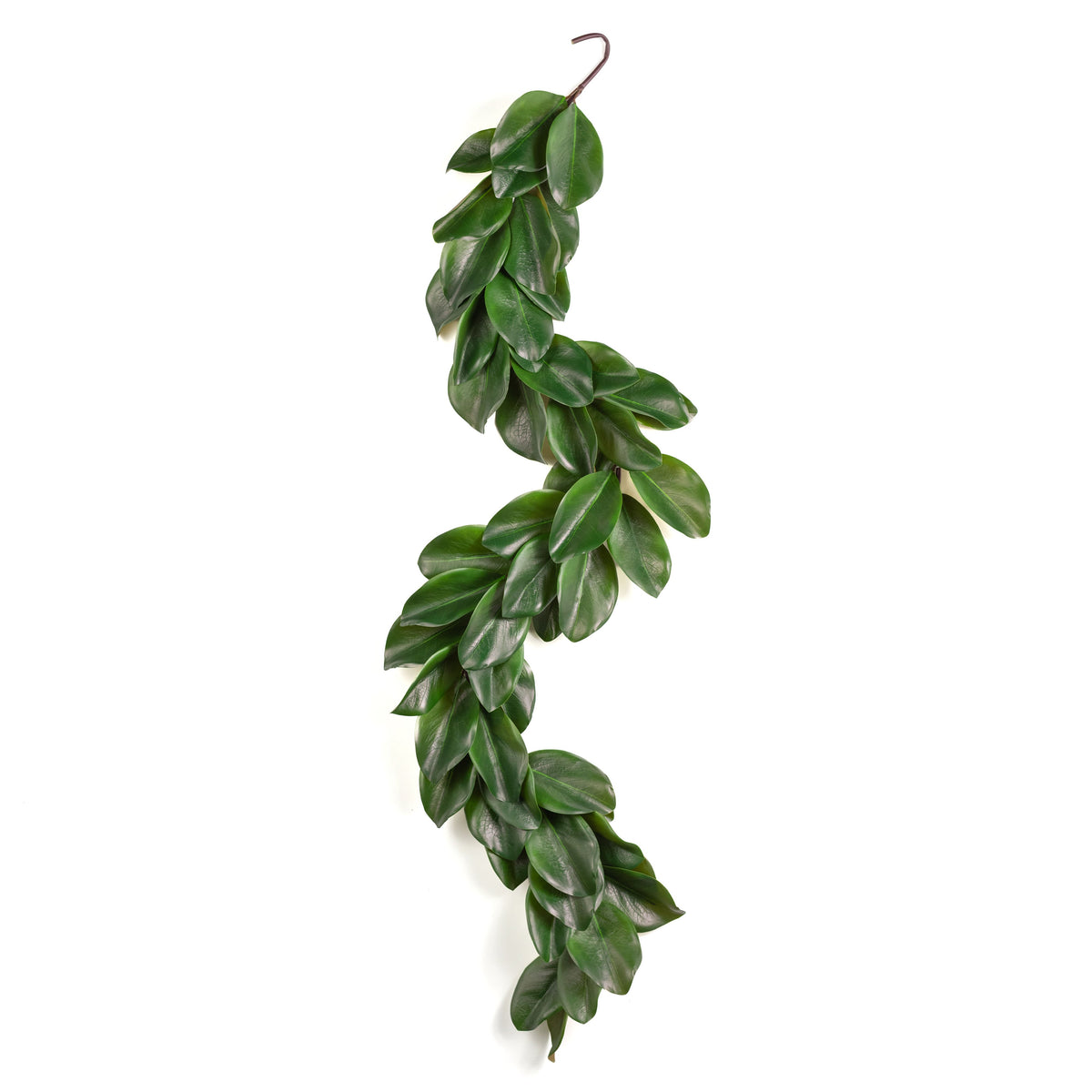 5' Magnolia Leaf Garland (UV Protected) detail photo 5
