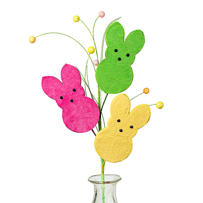 27" Marshmallow Bunny Spray Item Number: 62705EAS