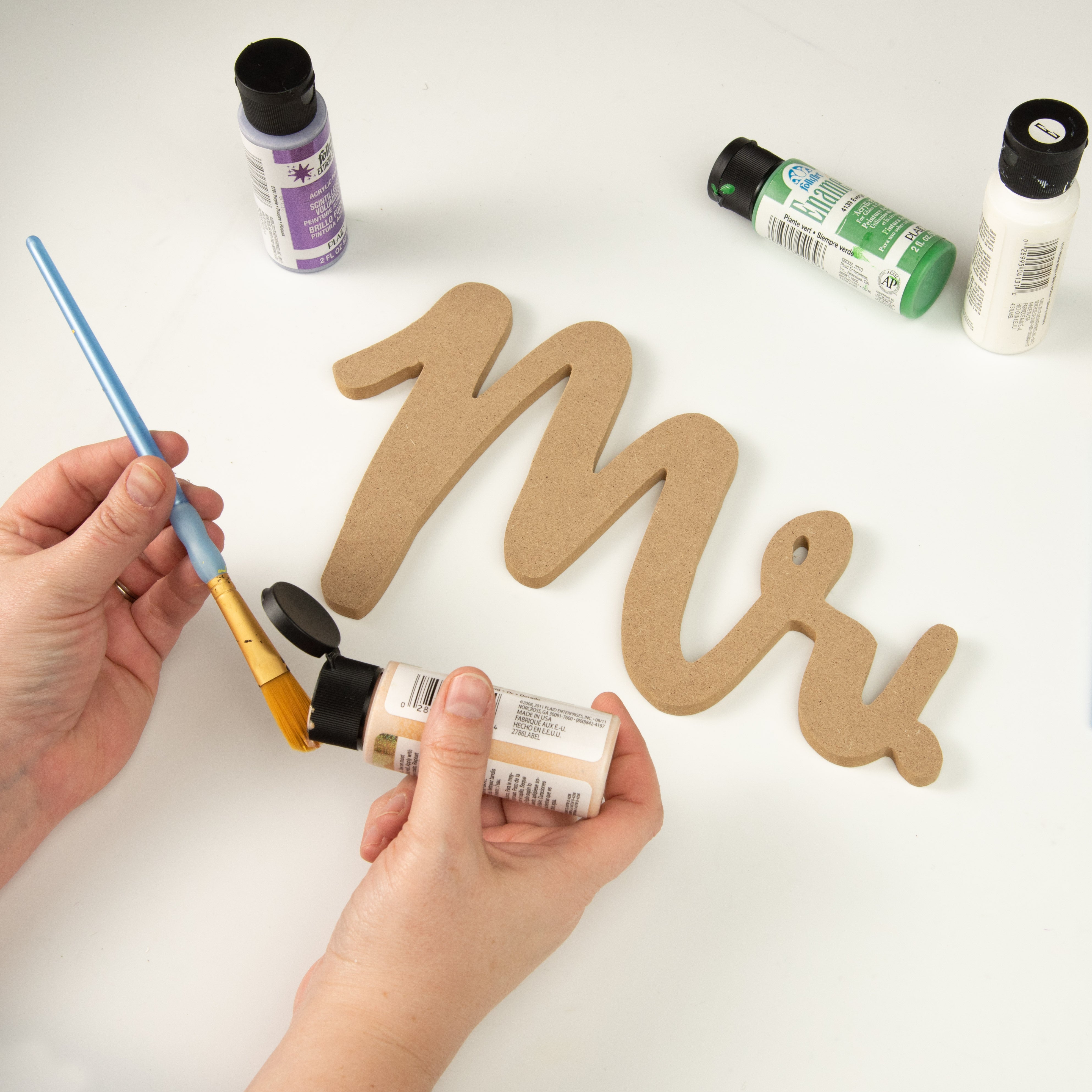 11" MDF Unfinished Cutout: Mr. Lifestyle Photo