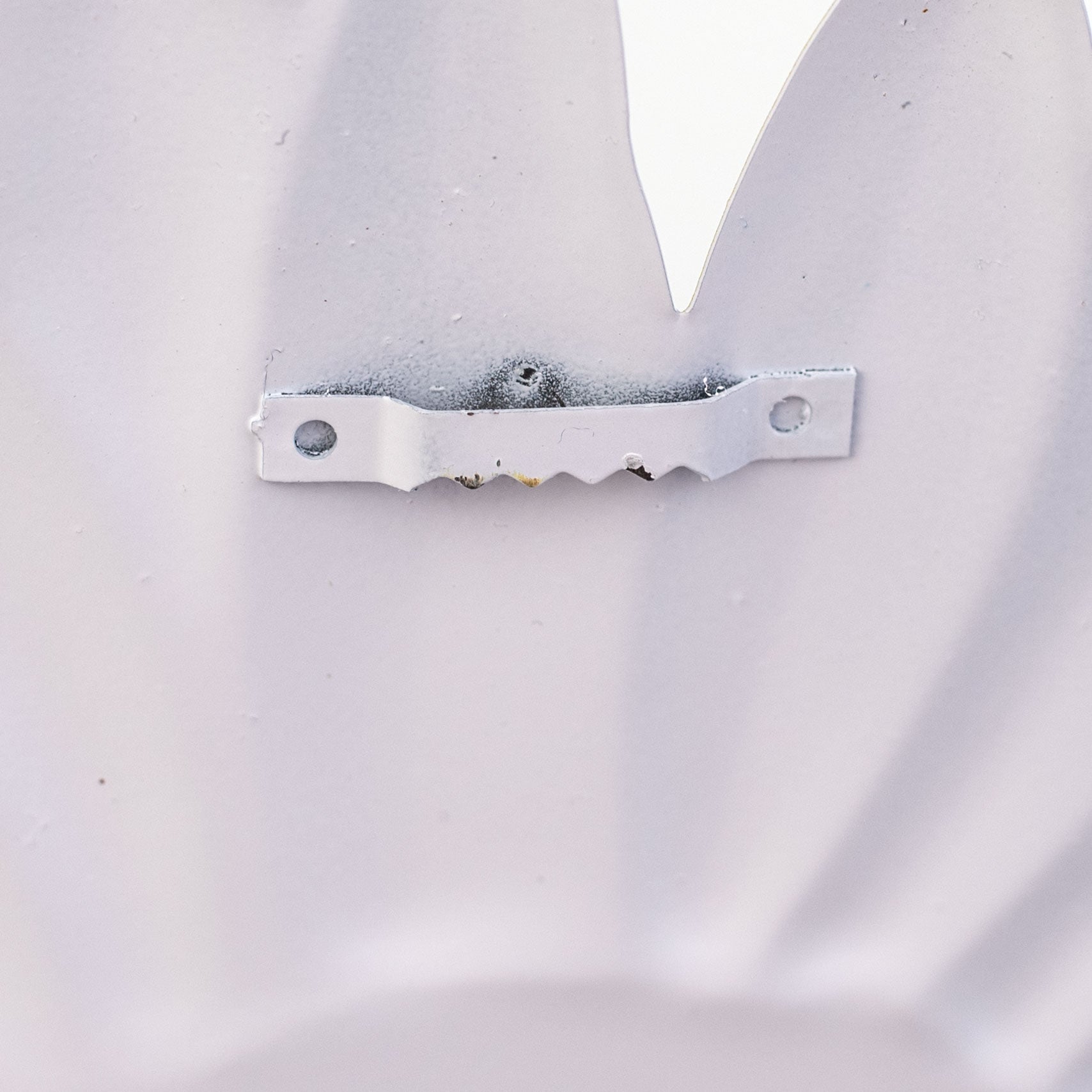 12" Metal Embossed Hanger: Sunflower detail photo 4