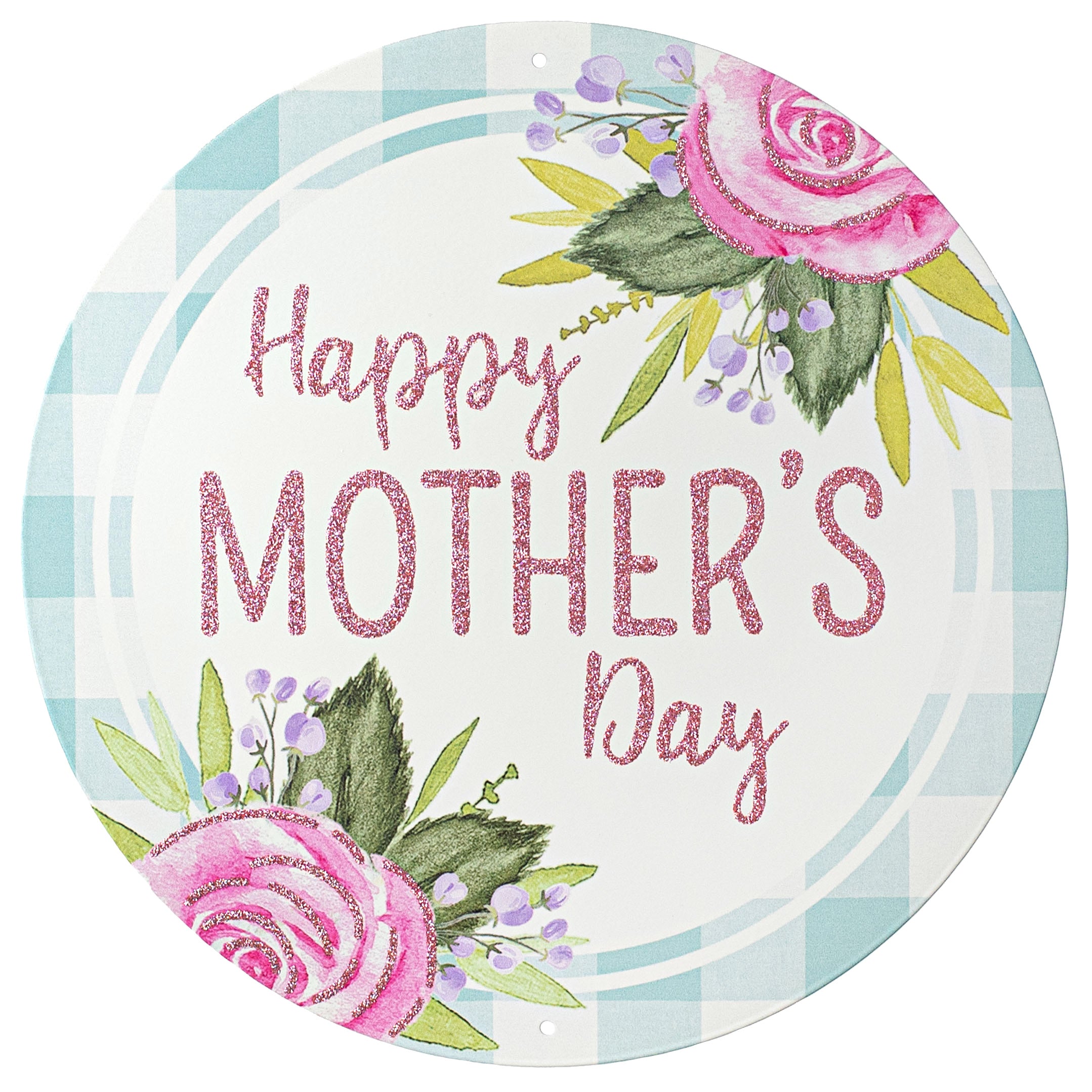 12" Metal Sign: Happy Mother's Day Item Number: MD0882