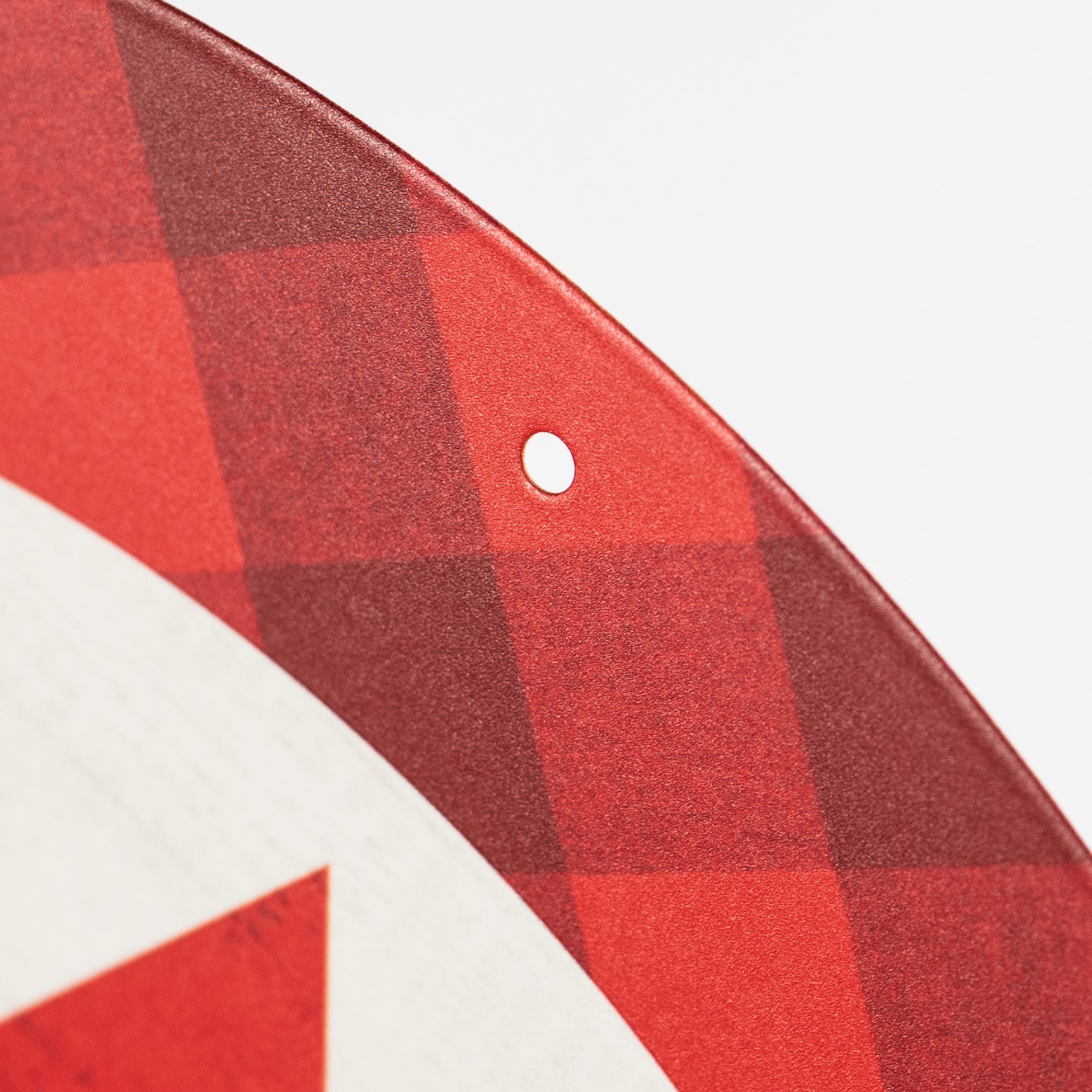 12" Metal Sign: Oh Canada Maple Leaf detail photo 3