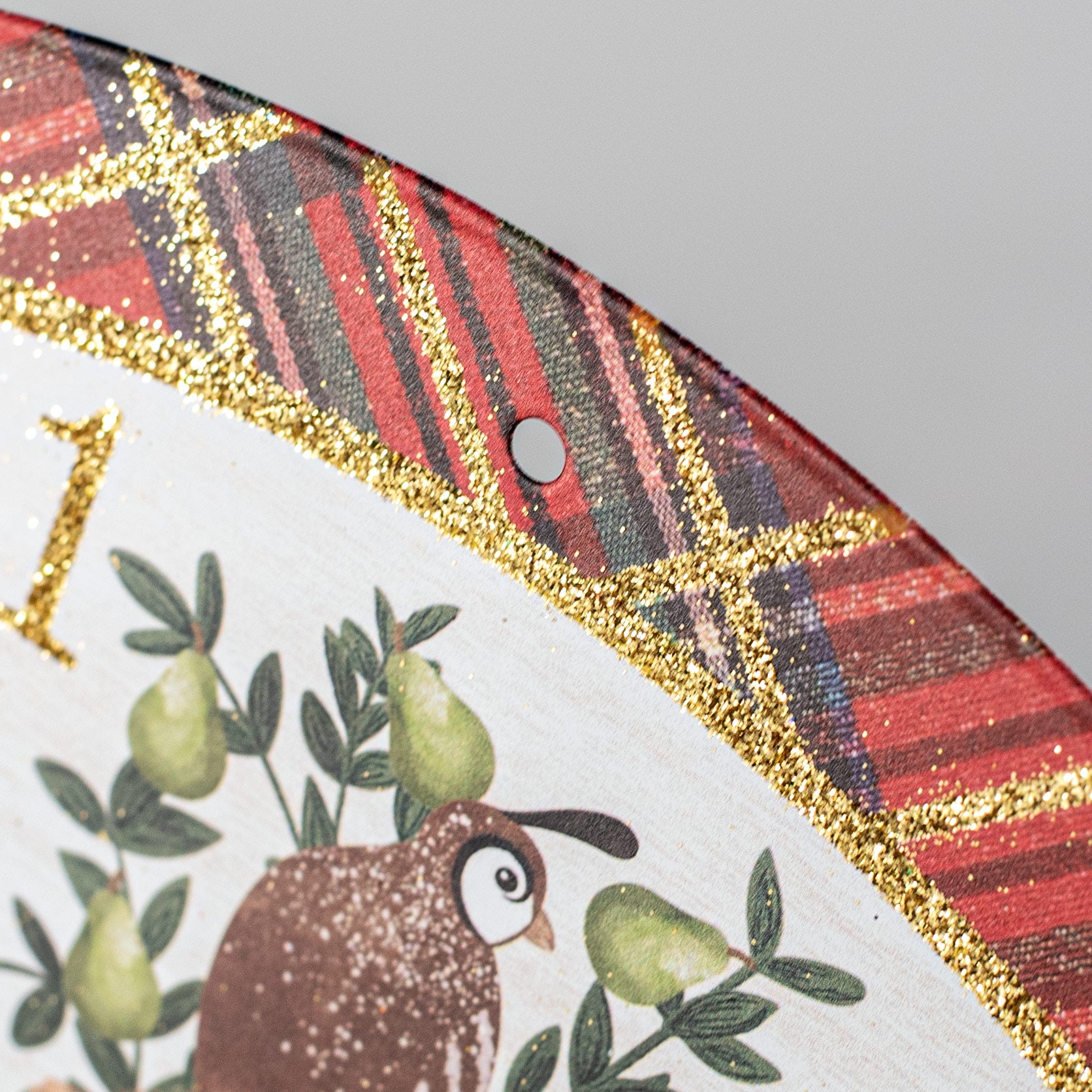 12" Metal Sign: Twelve Days of Christmas detail photo 3