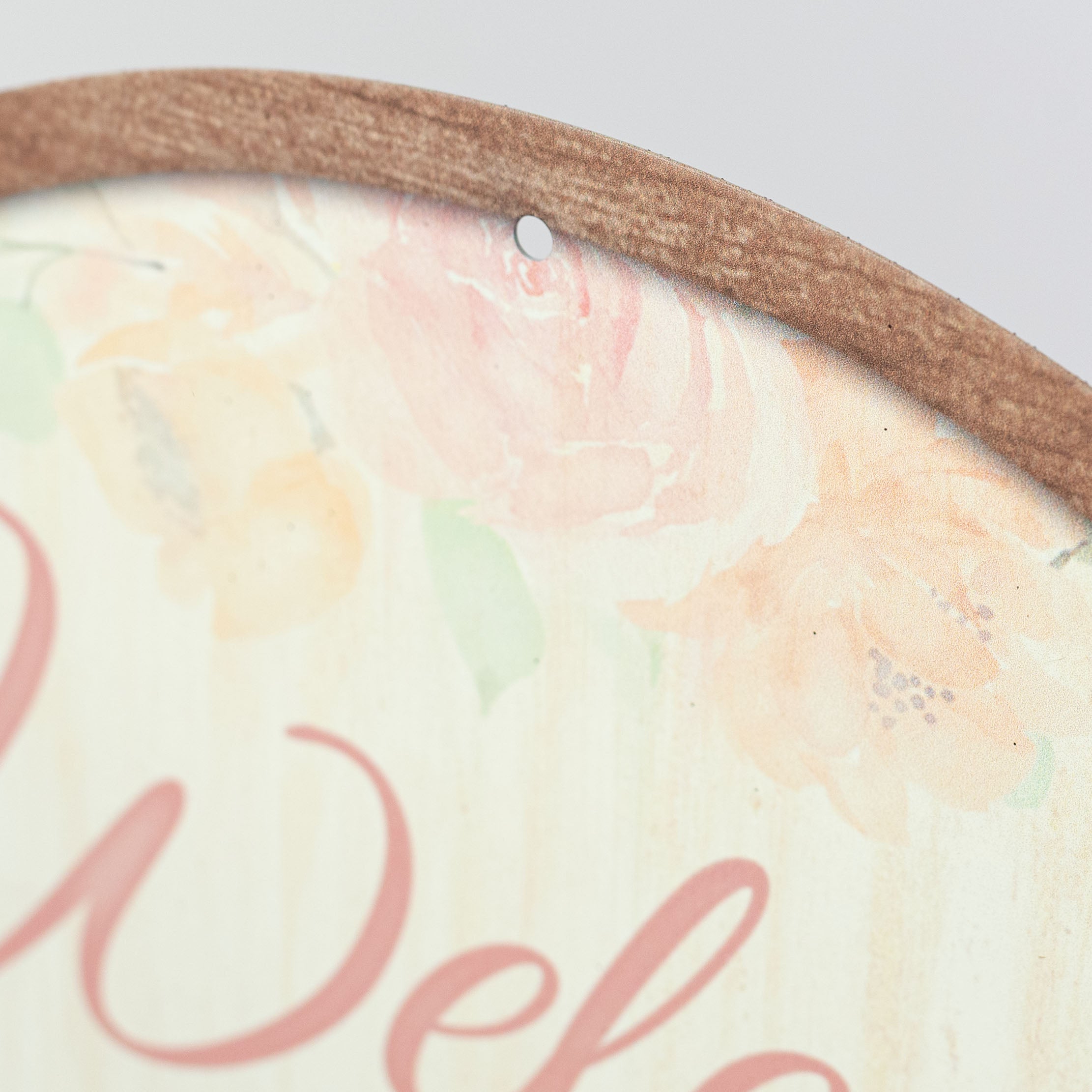 12" Metal Sign: Welcome Highland Cow detail photo 3