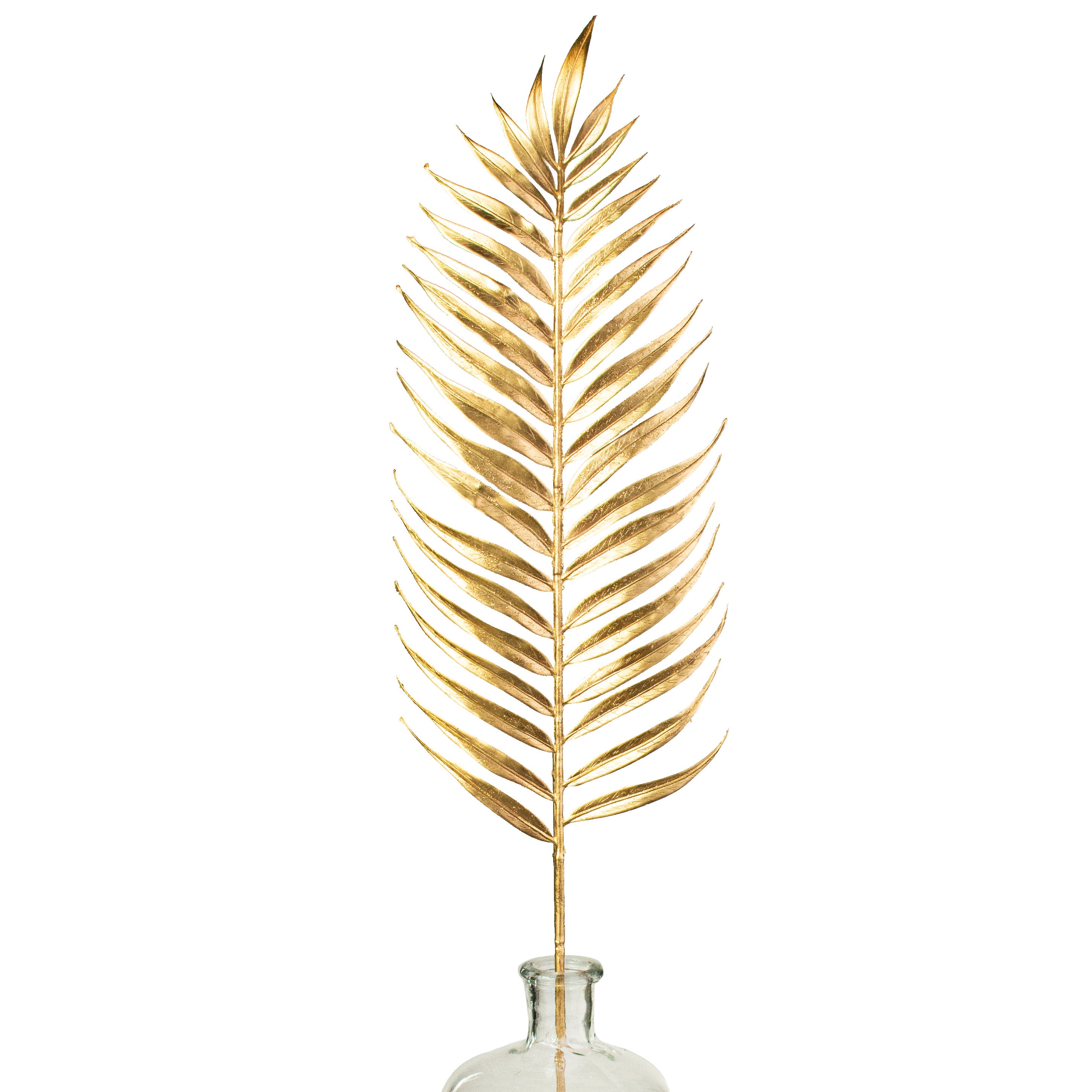 33" Metallic Fern Spray: Gold Item Number: 85350GD