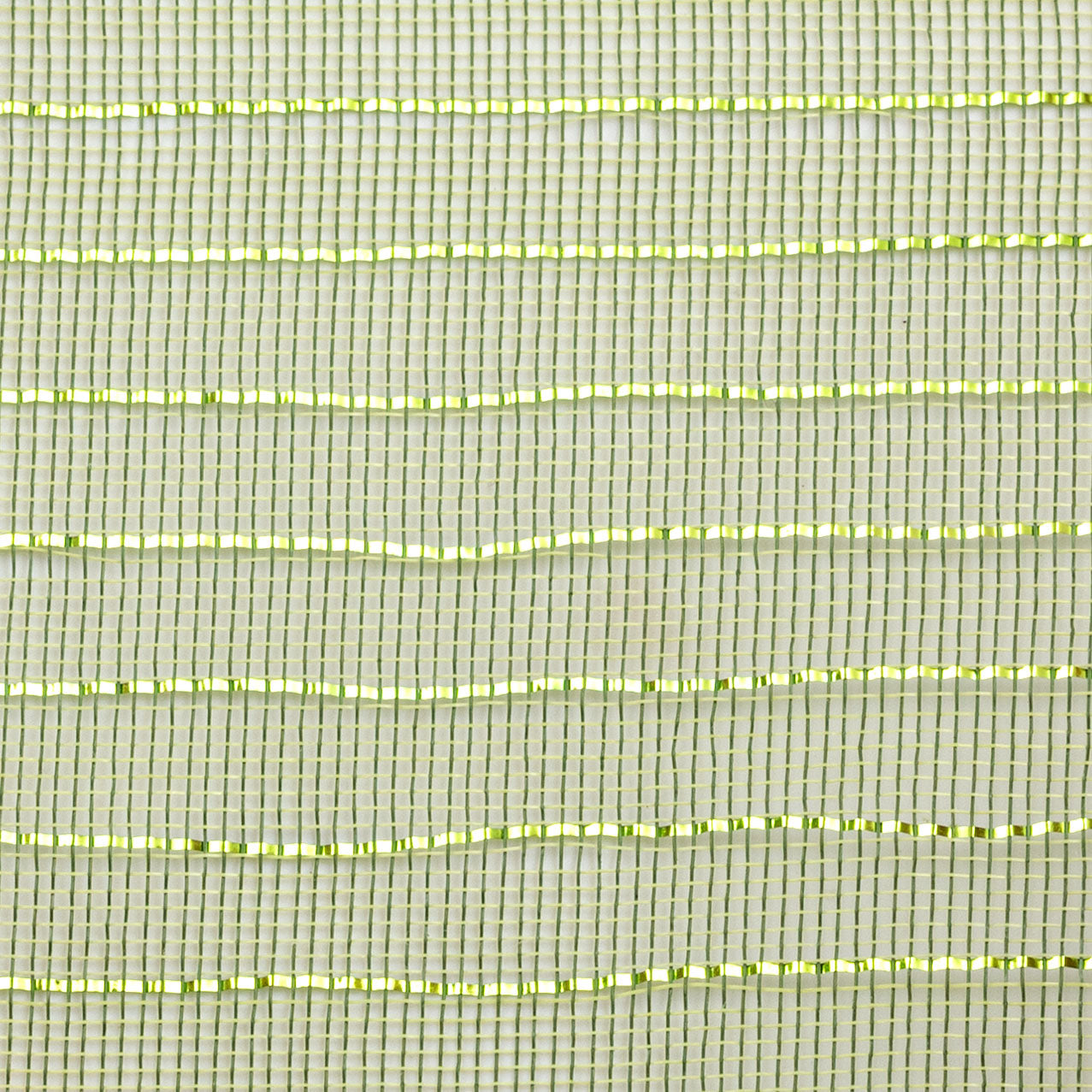 10" Metallic Fine Weave Deco Mesh: Moss & Apple Green detail photo 3