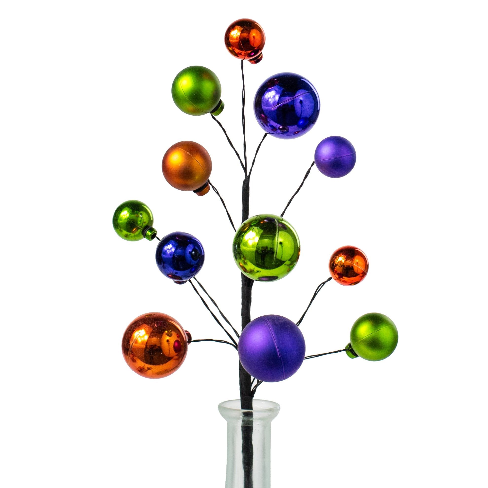 16" Metallic Ornament Ball Pick: Bright Halloween Item Number: 57123HAL