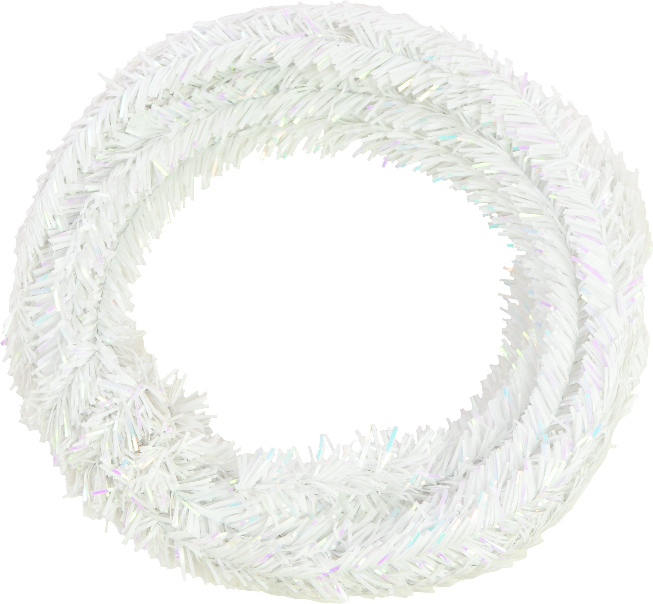 Metallic Tinsel Roping: White (25 Feet) Item Number: XG447850