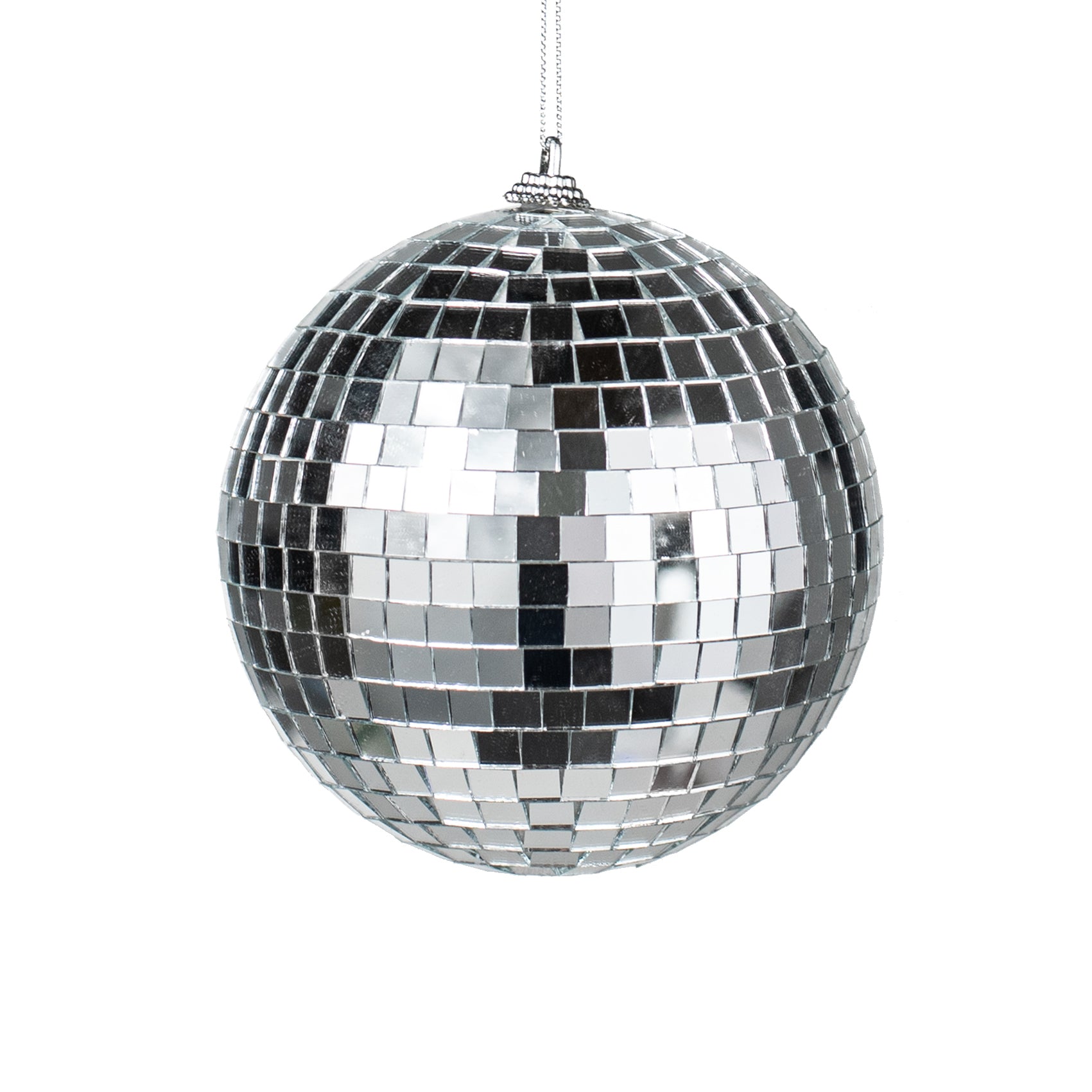 5" Mirror Disco Ball Ornament Item Number: 86224SV