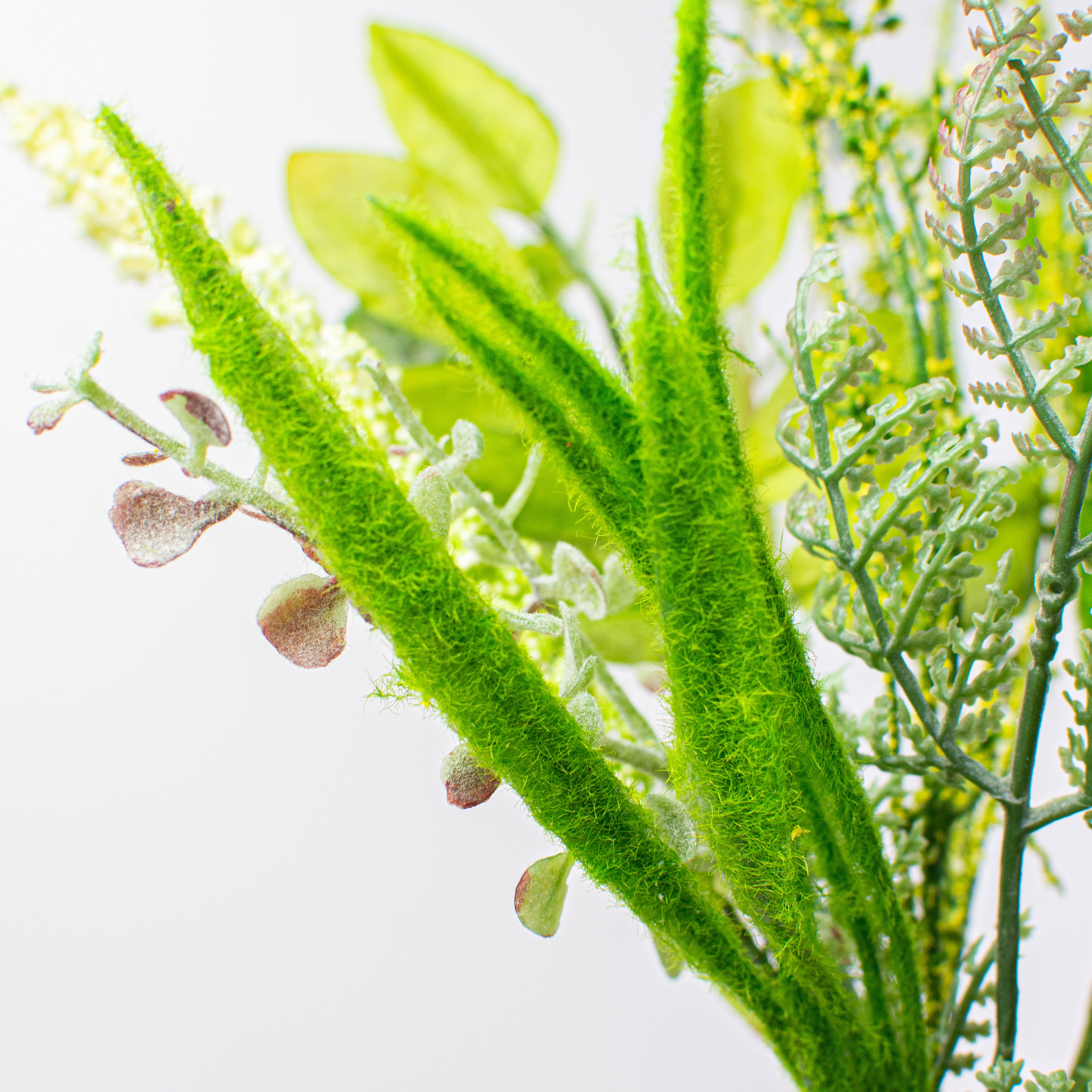 28" Mixed Leaves Twig Filler Spray Lifestyle Photo
