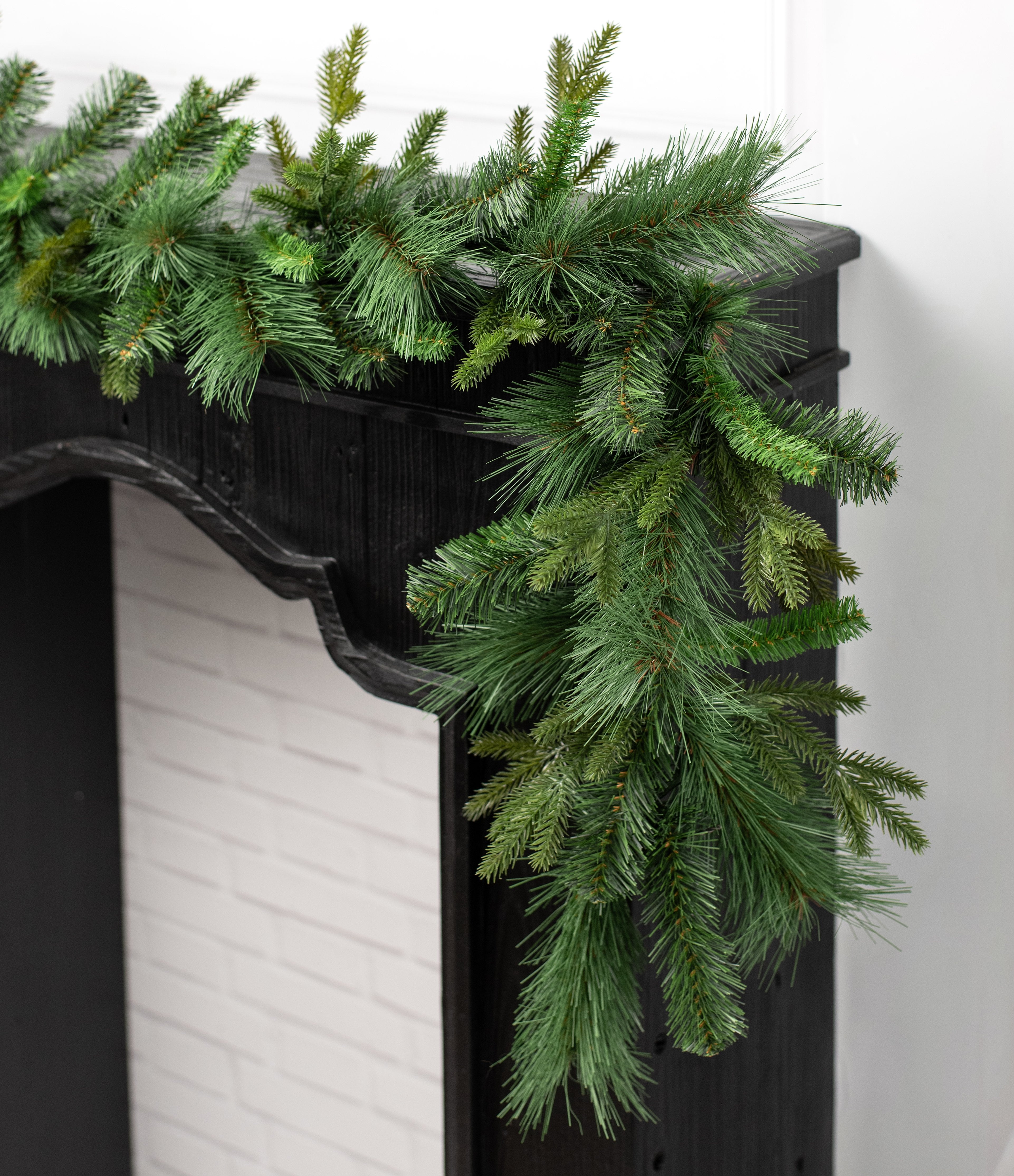 6' Mixed Pine Greenery Garland Lifestyle Photo