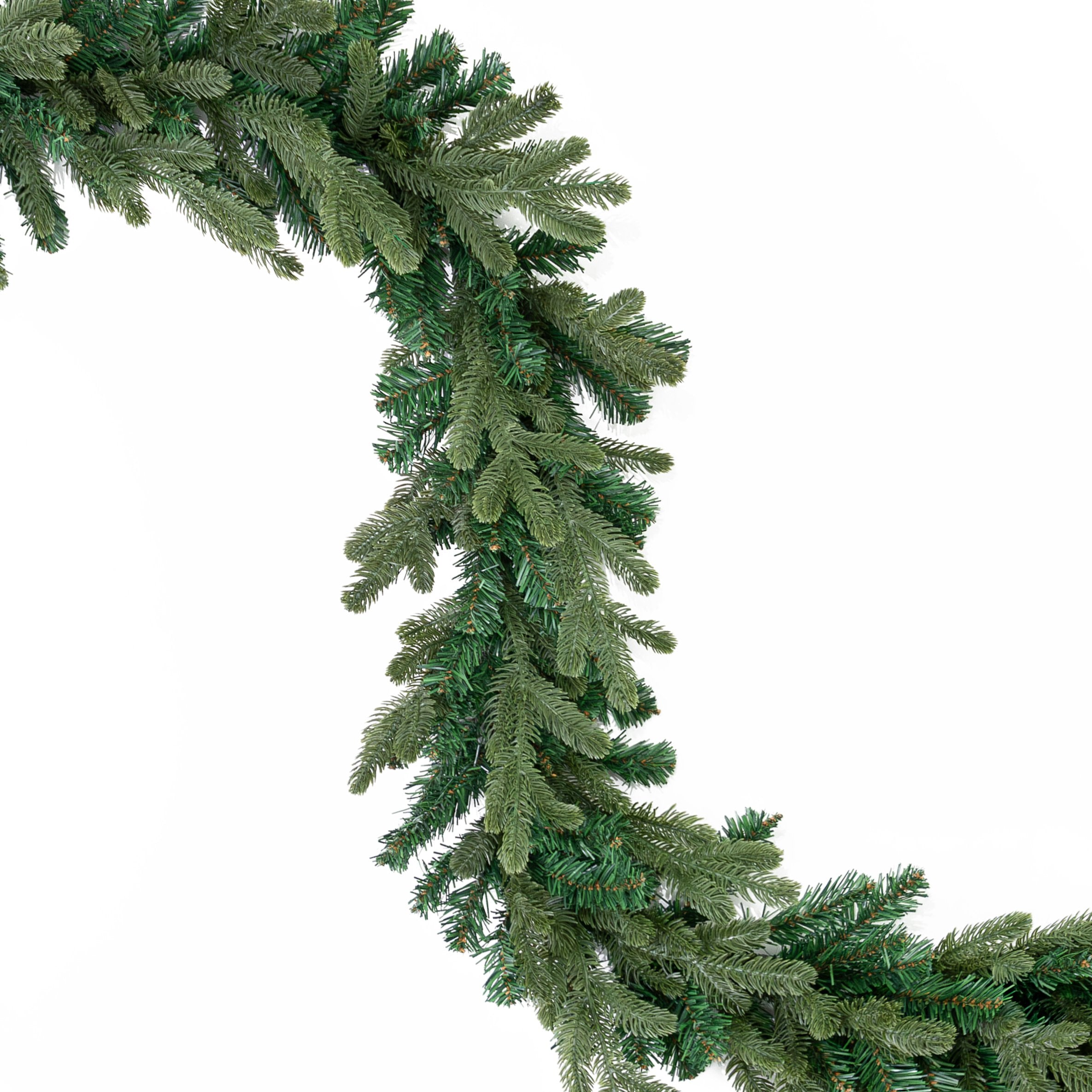 6' Mixed Soft Touch Pine & PVC Garland Item Number: 85875