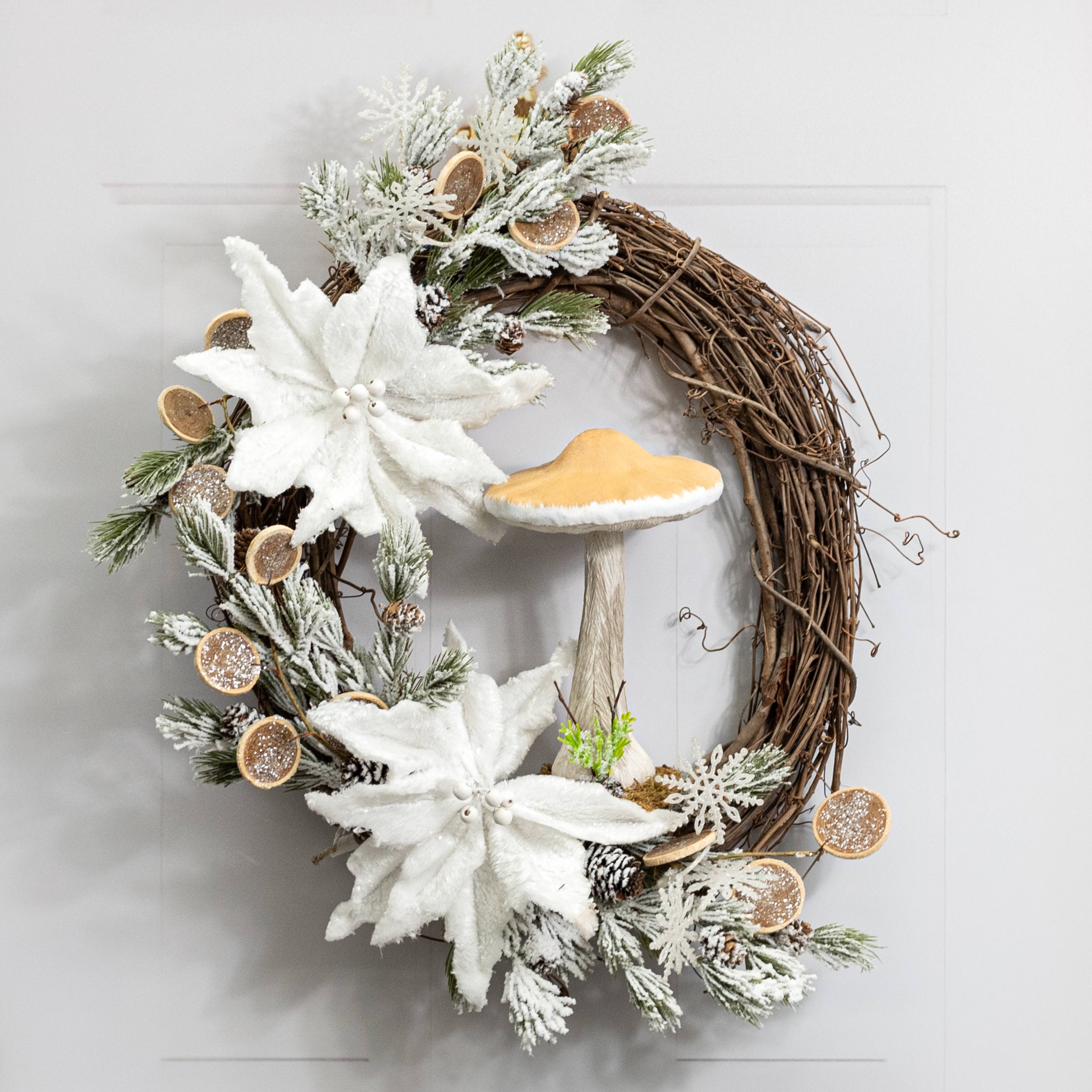 9.5" Mossy Mushroom Decoration Lifestyle Photo