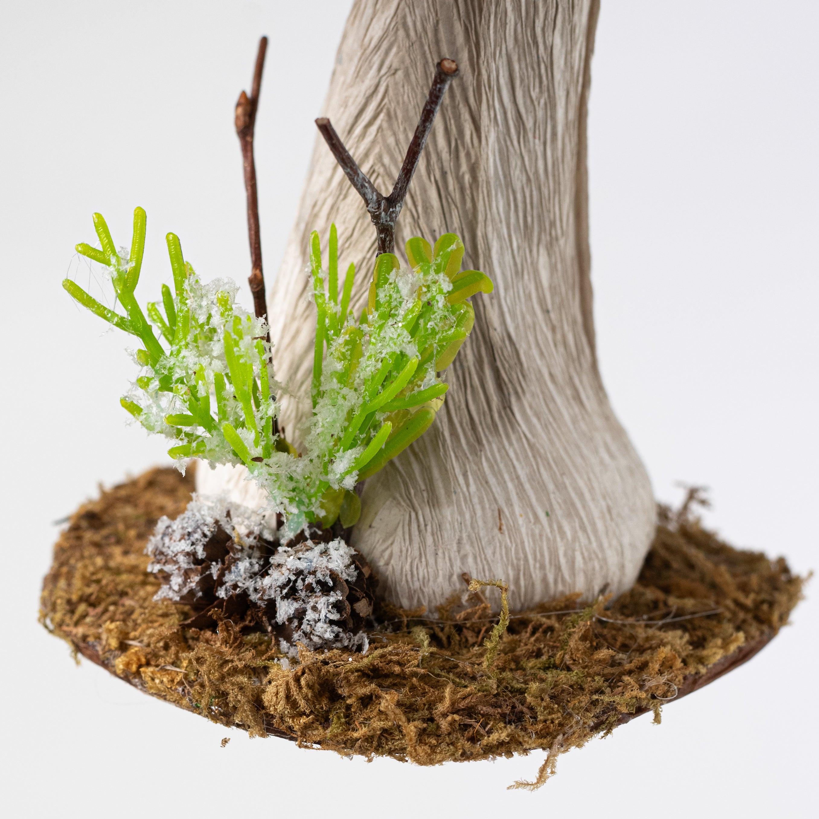 9.5" Mossy Mushroom Decoration detail photo 3