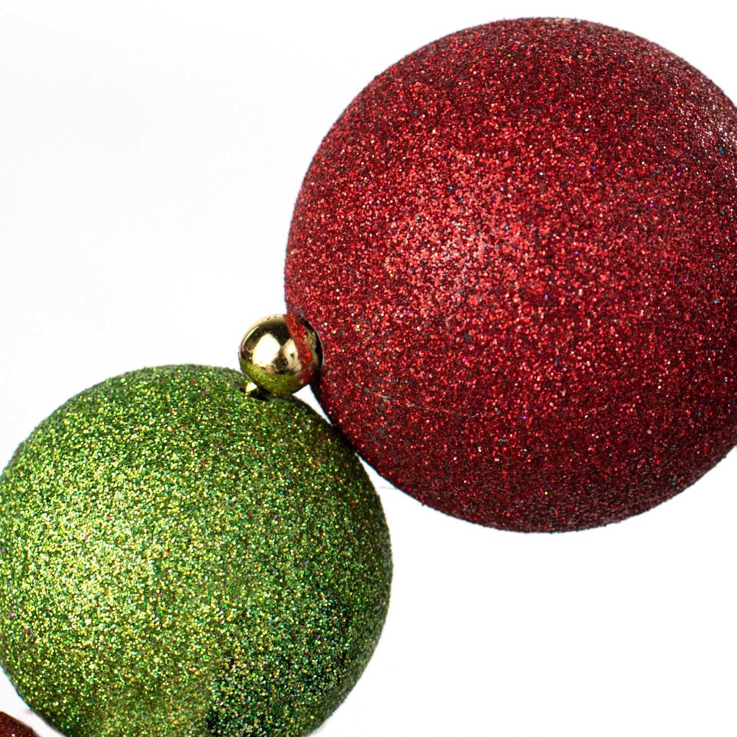 6' Multi-Color Mixed Ball Garland detail photo 4