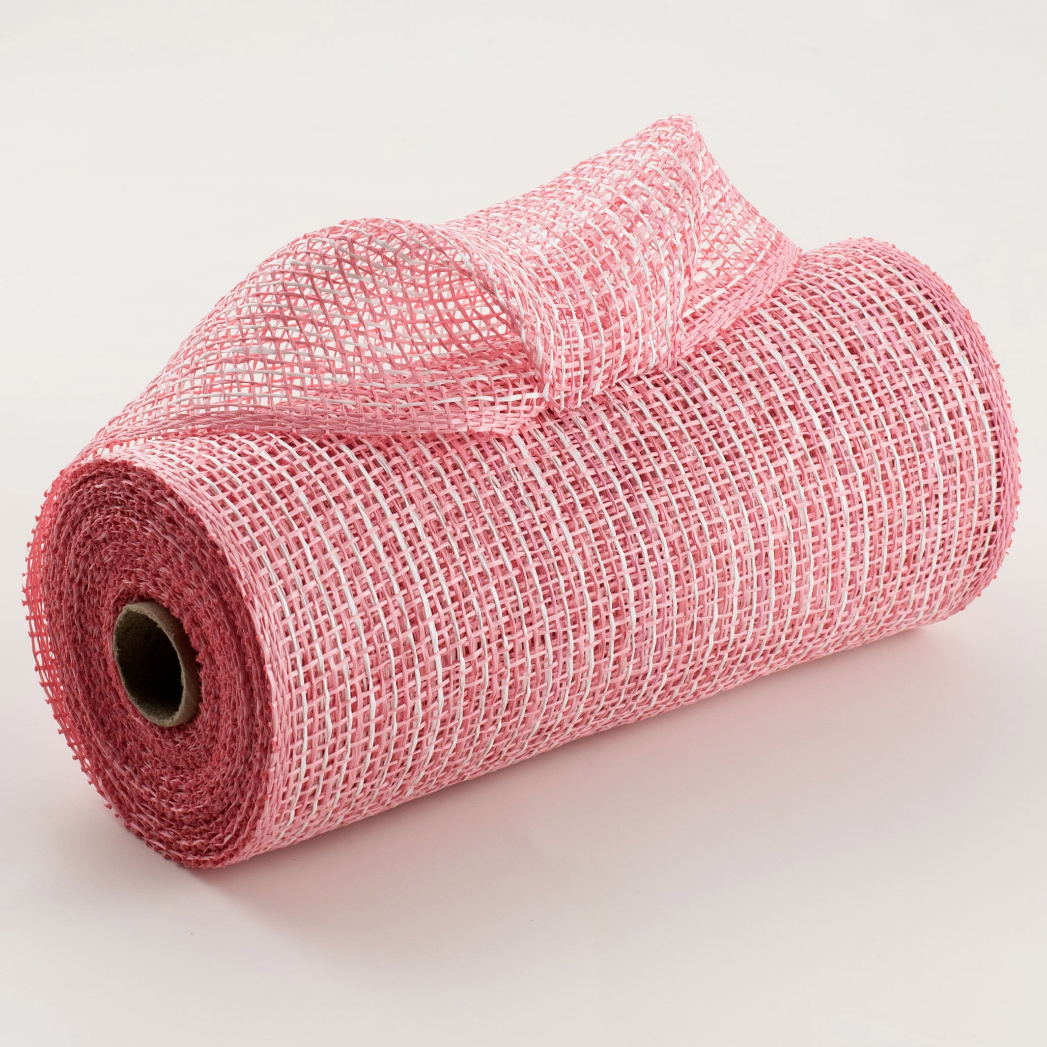 10" Multi Poly Burlap Check Mesh: Pink & White Item Number: RP815937