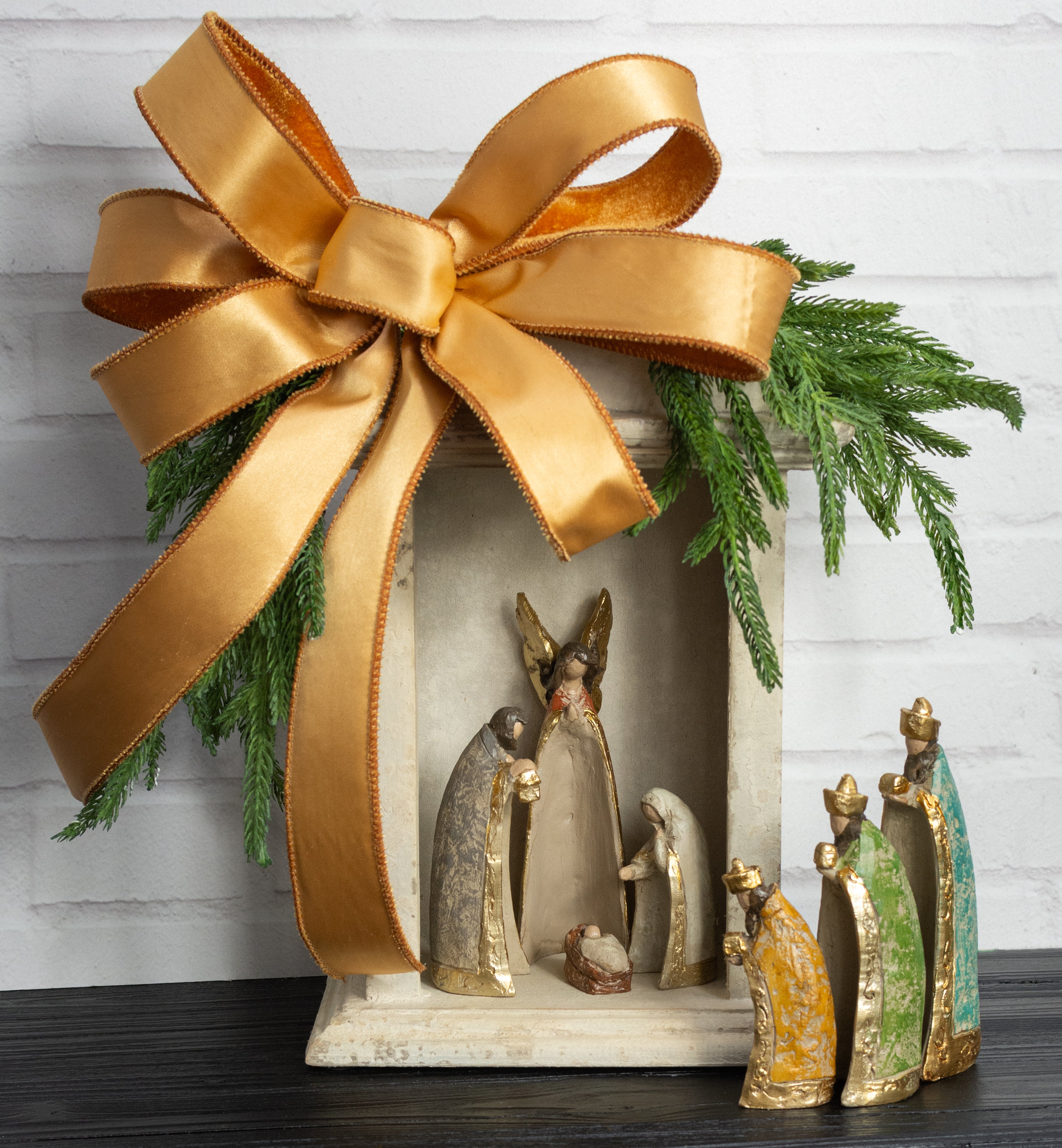 6" Nativity Figurines Set Lifestyle Photo