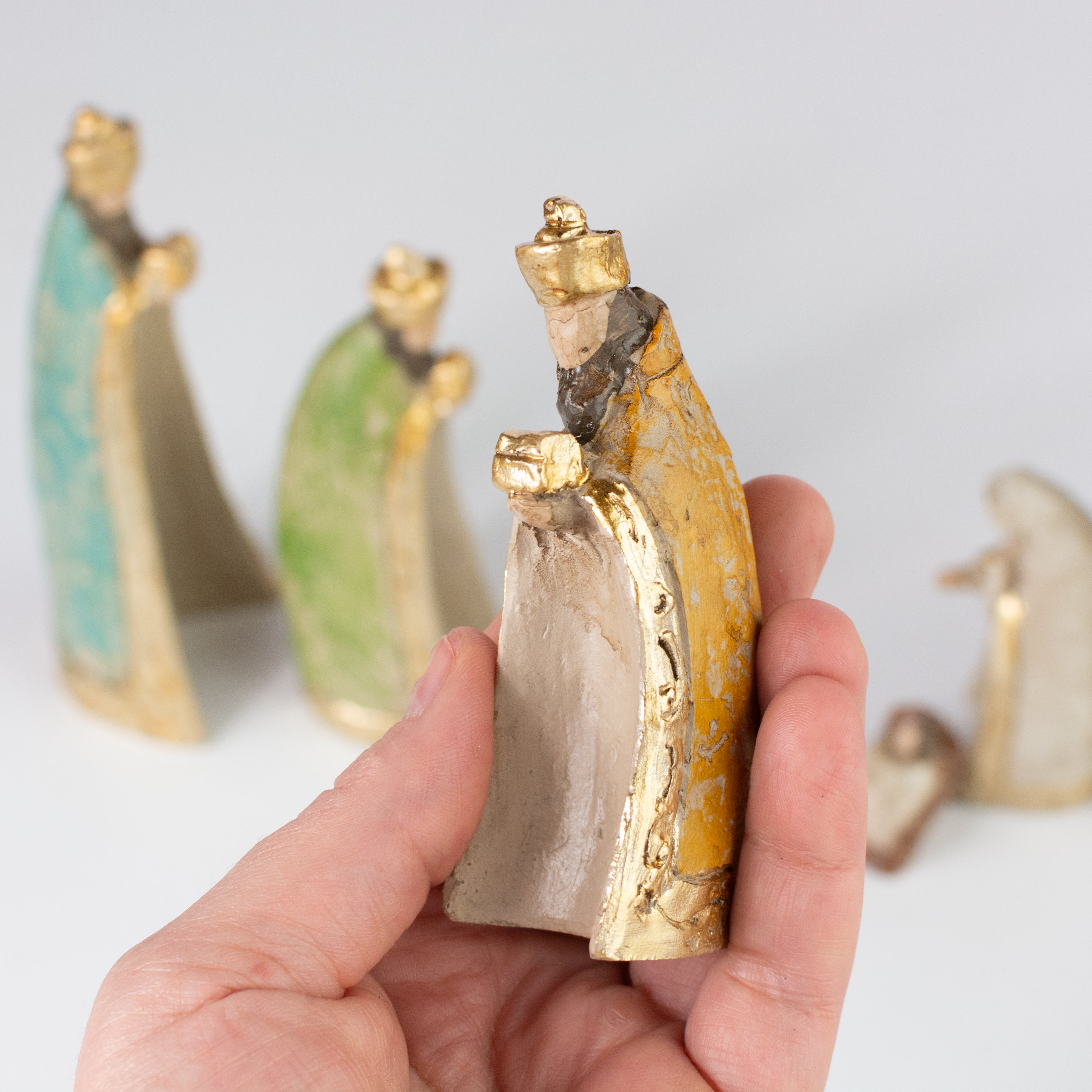6" Nativity Figurines Set detail photo 5