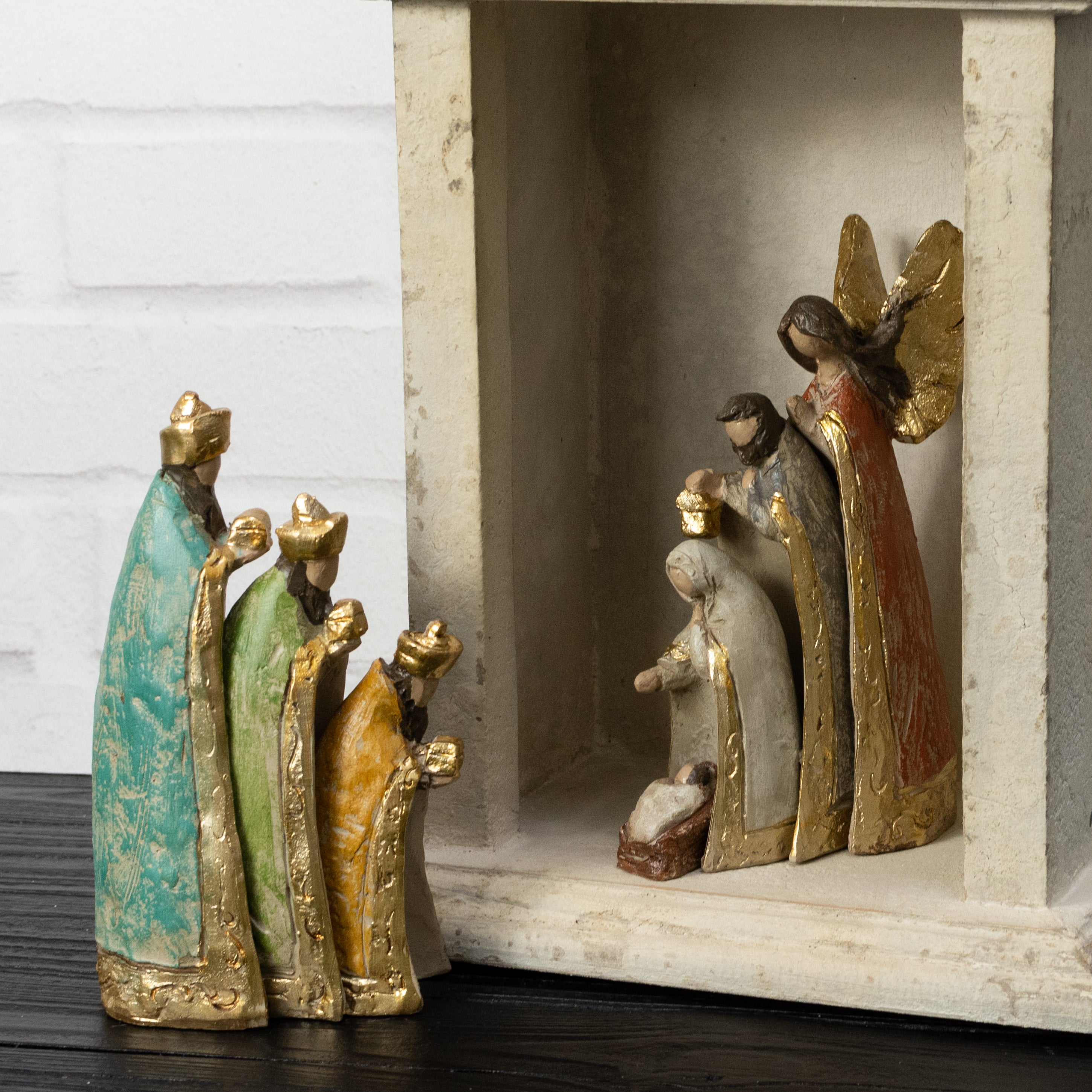 6" Nativity Figurines Set detail photo 7