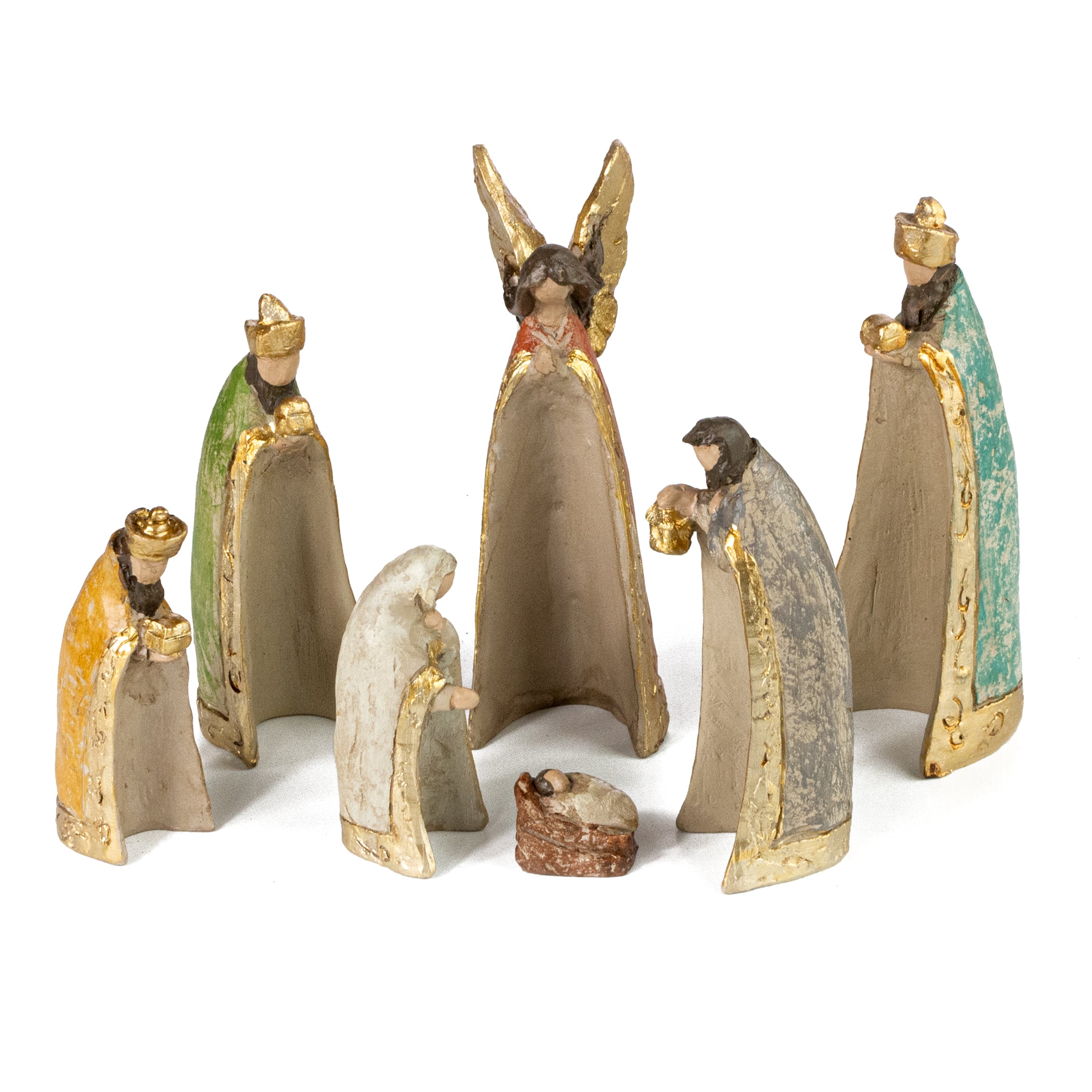 6" Nativity Figurines Set Item Number: XSN810-GO/MX