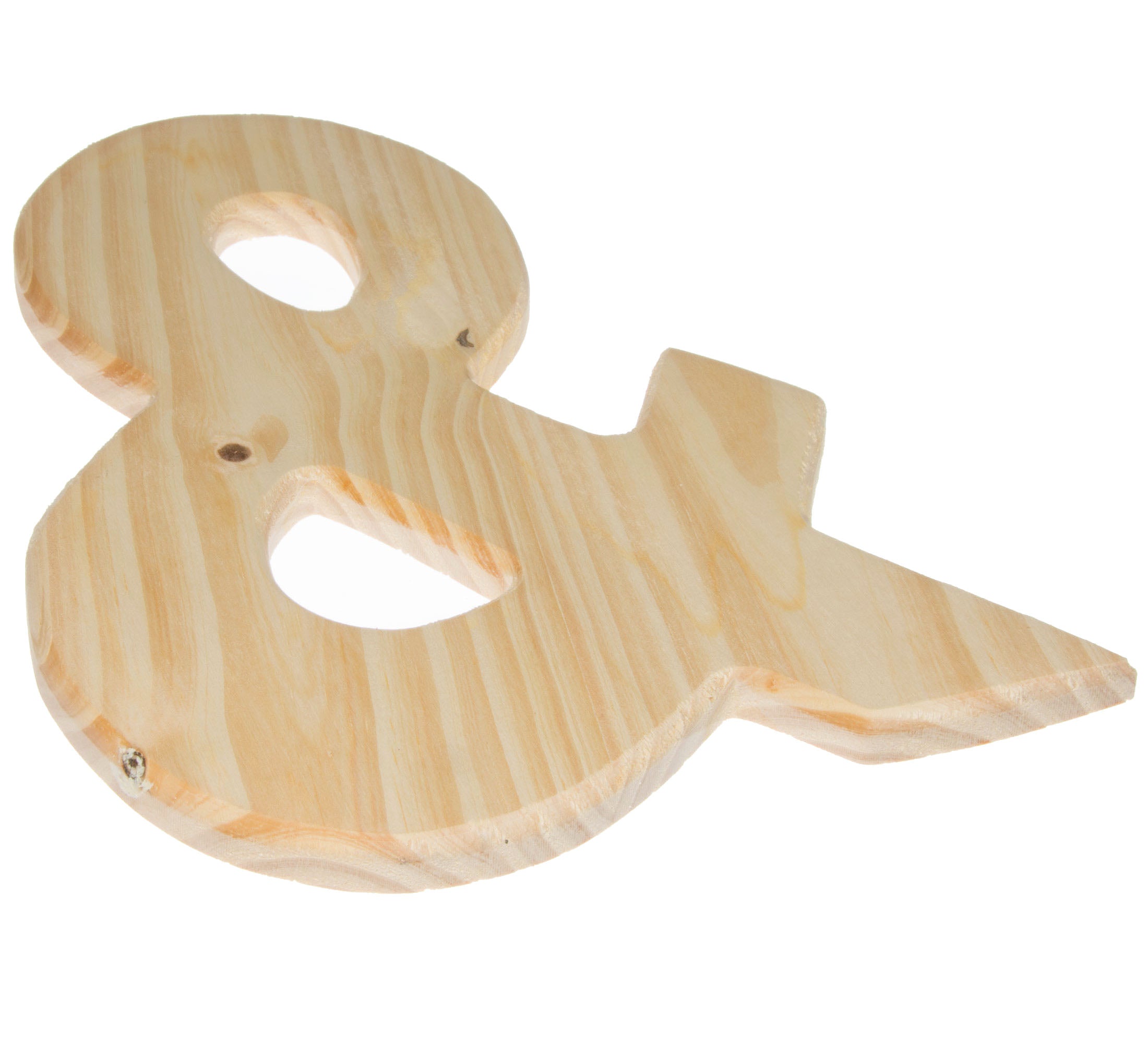 12" Natural Wood Symbol: & Lifestyle Photo