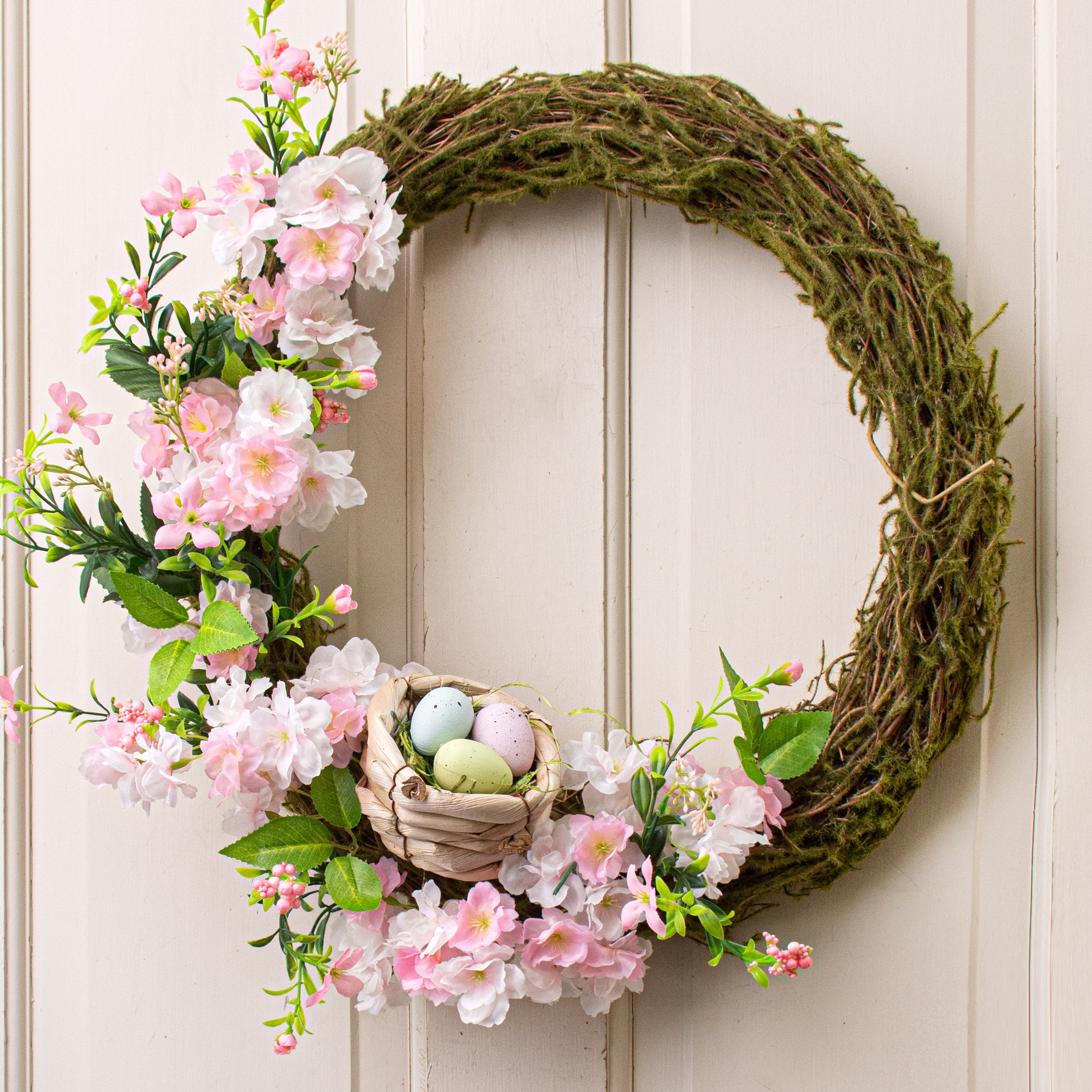 4" Nest with Pastel Easter Eggs Lifestyle Photo