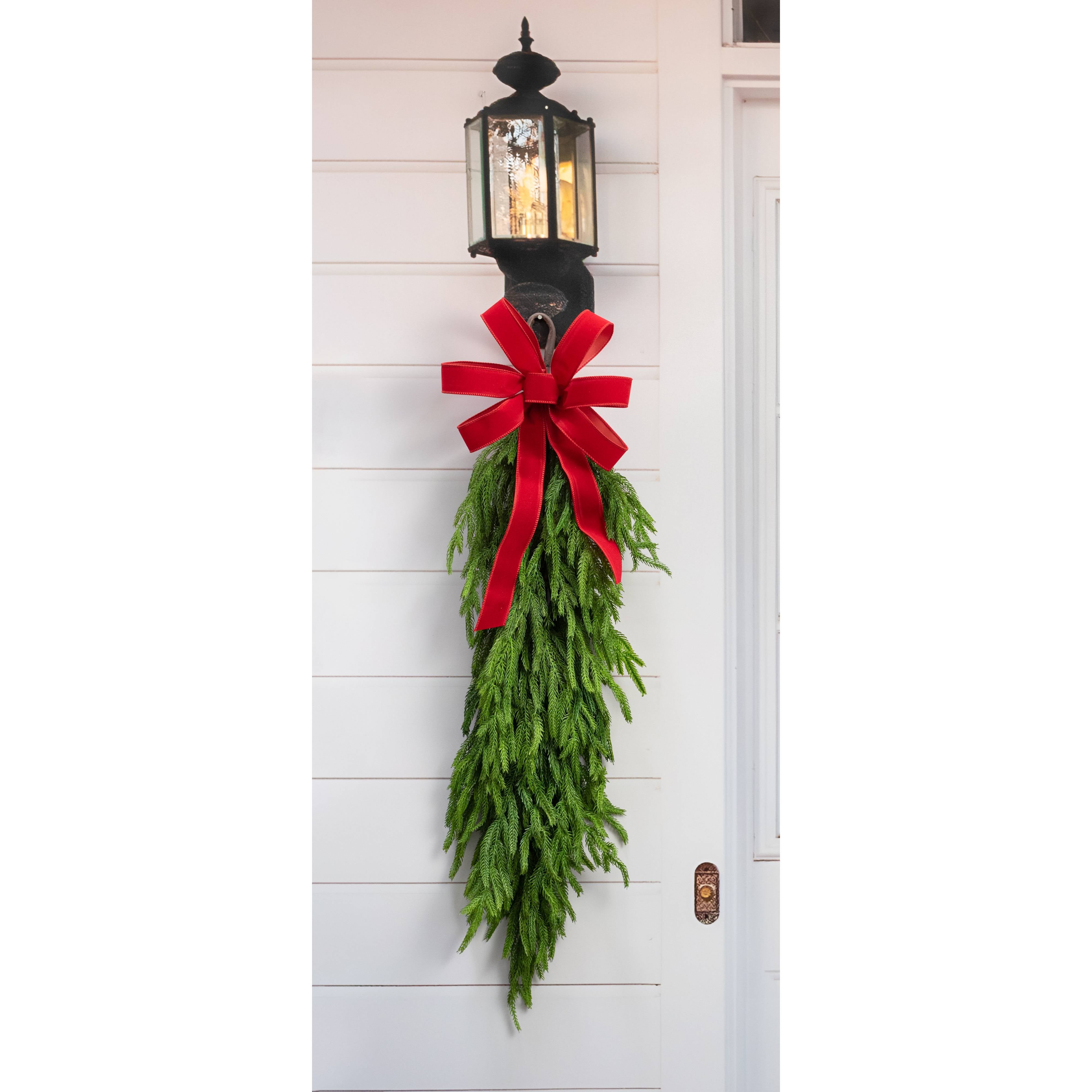 36" Norfolk Pine Teardrop Lifestyle Photo