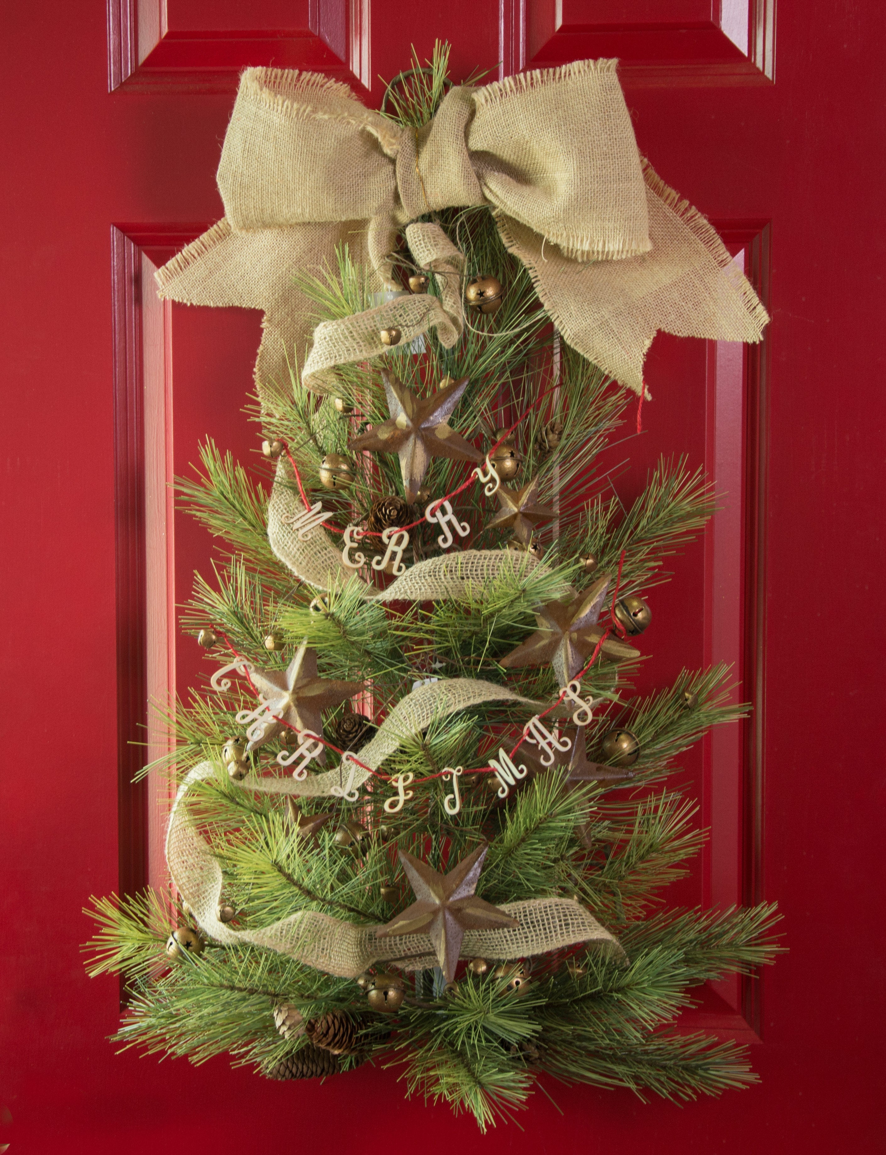 30" Northwoods Pine Teardrop: Green detail photo 3