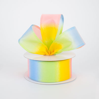 1.5" Ombré Ribbon: Rainbow (10 Yards) Lifestyle Photo