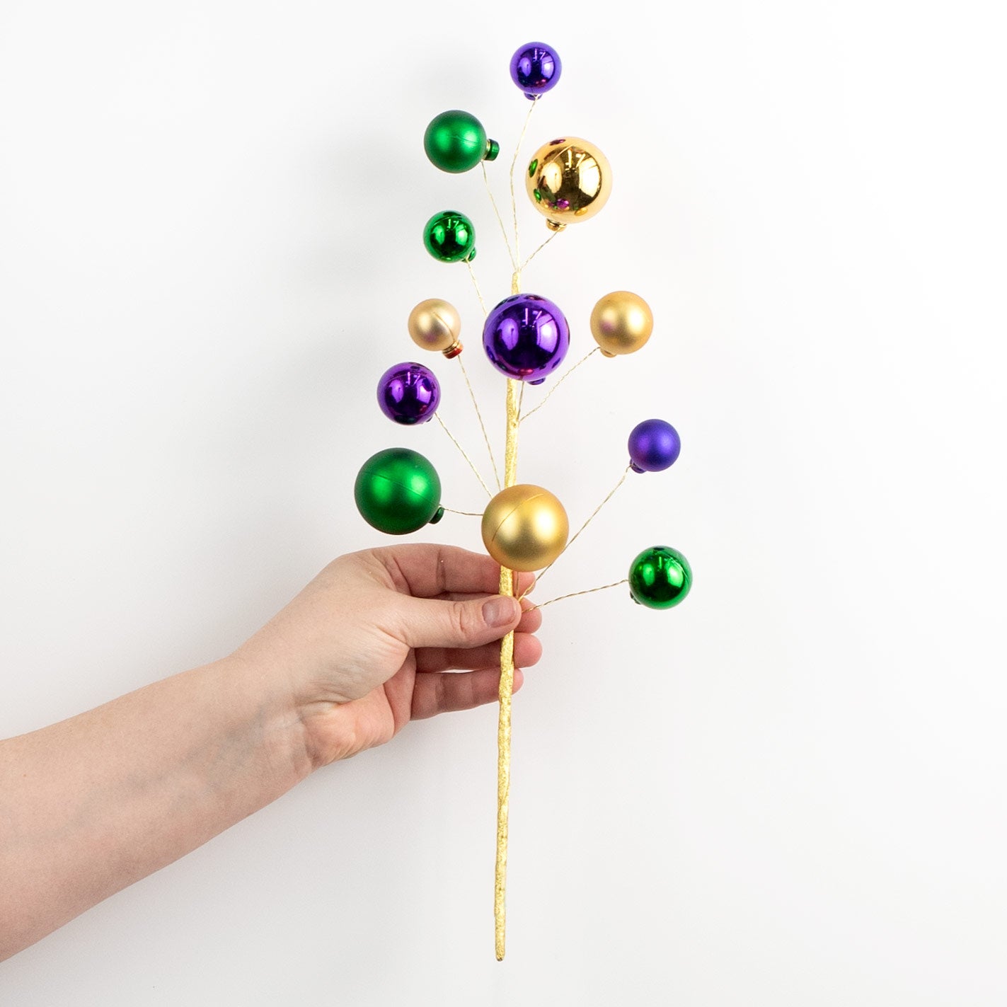 16" Ornament Pick: Mardi Gras detail photo 3