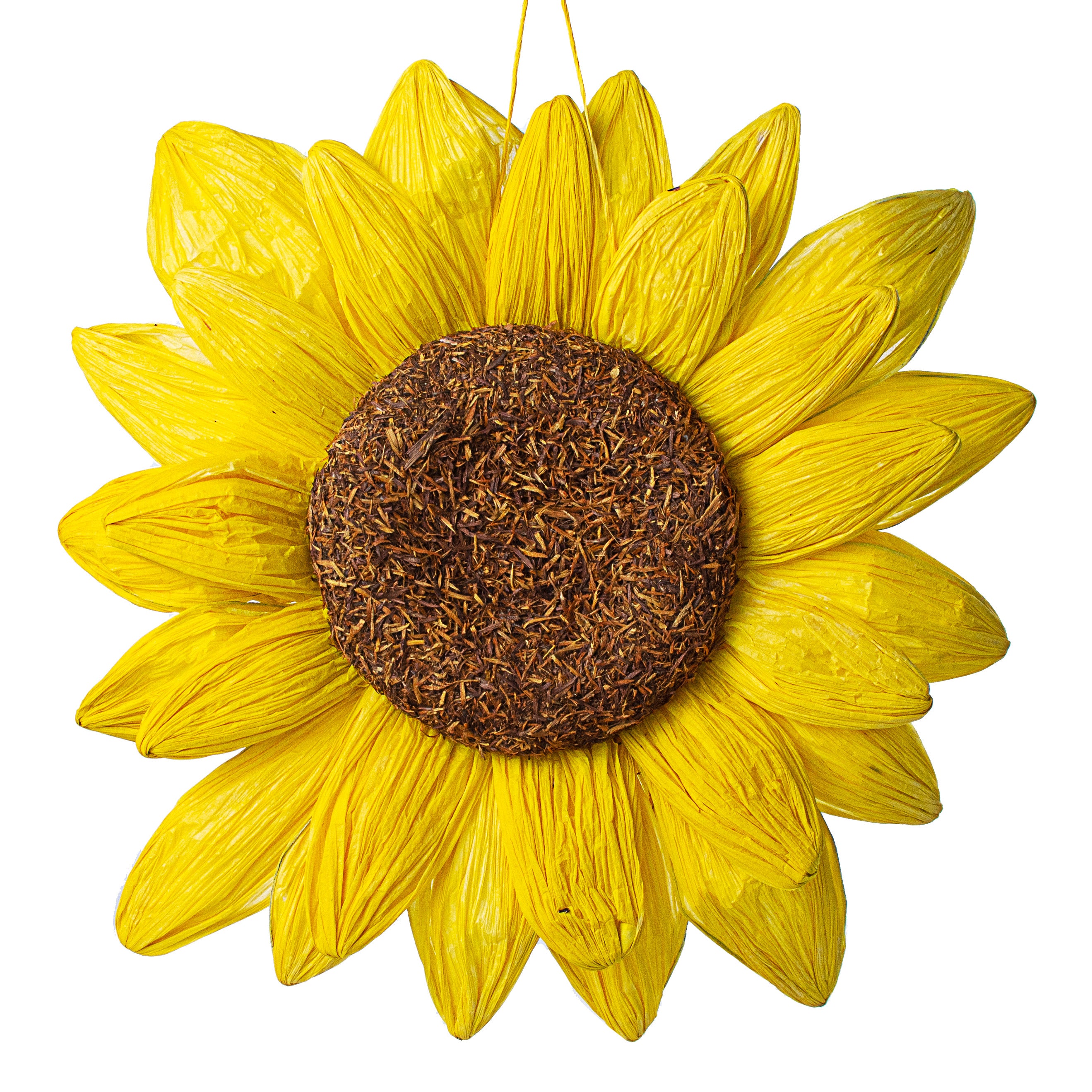 15" Paper Sunflower With Hanger Item Number: FH7857
