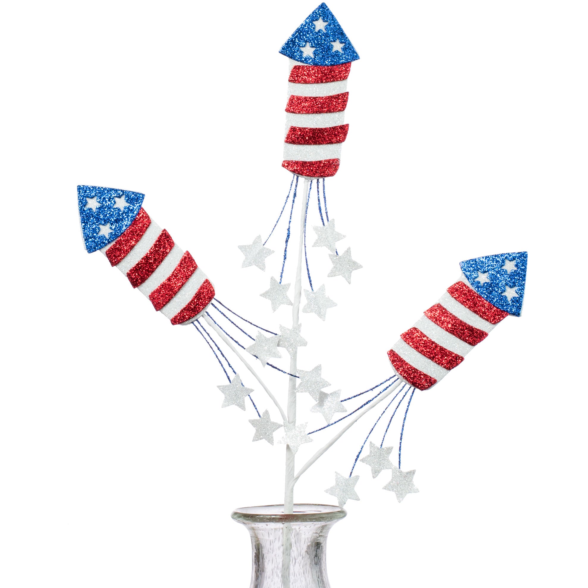25" Patriotic Firecrackers & Stars Pick Item Number: HJ0022