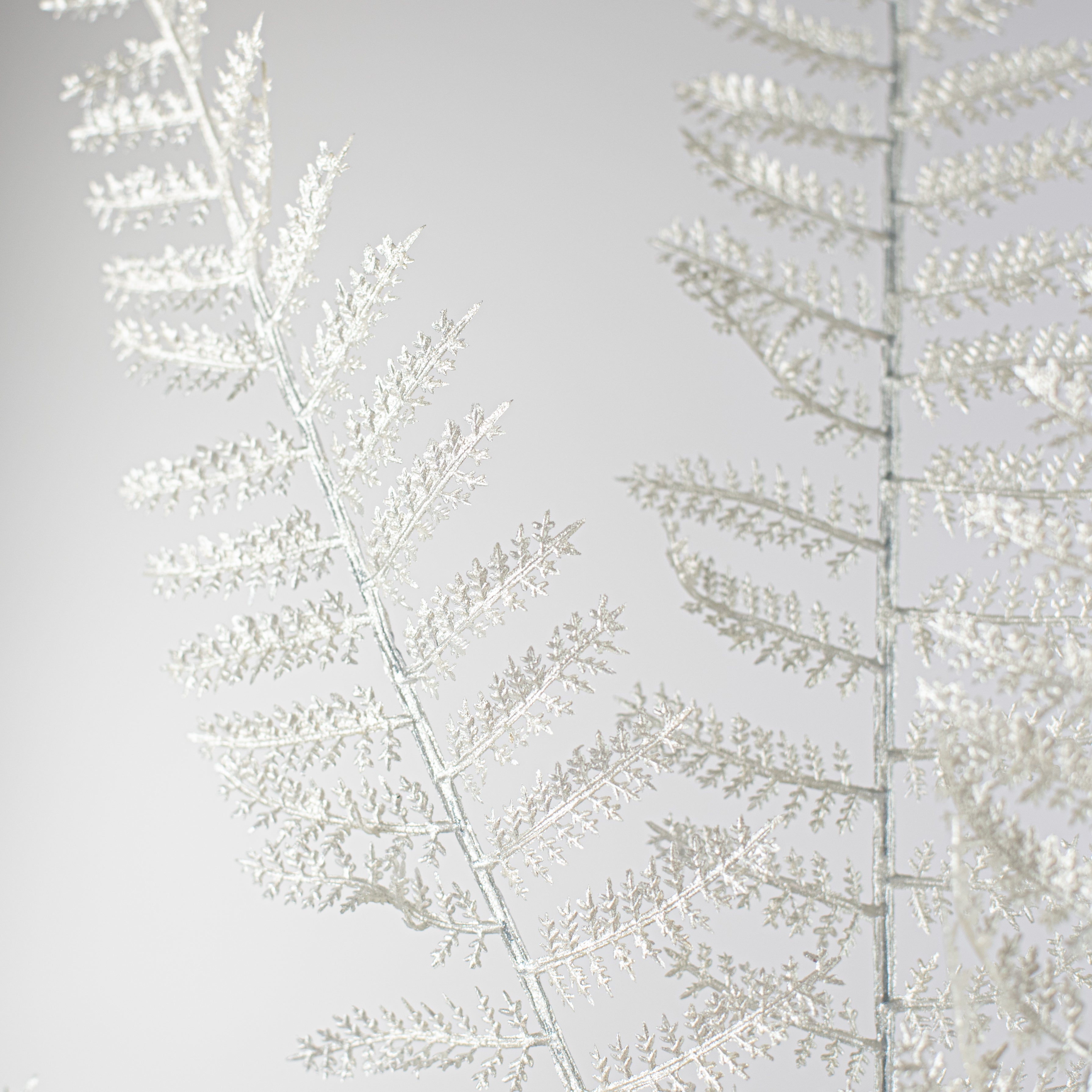28" Pearl Fern Spray: White Lifestyle Photo